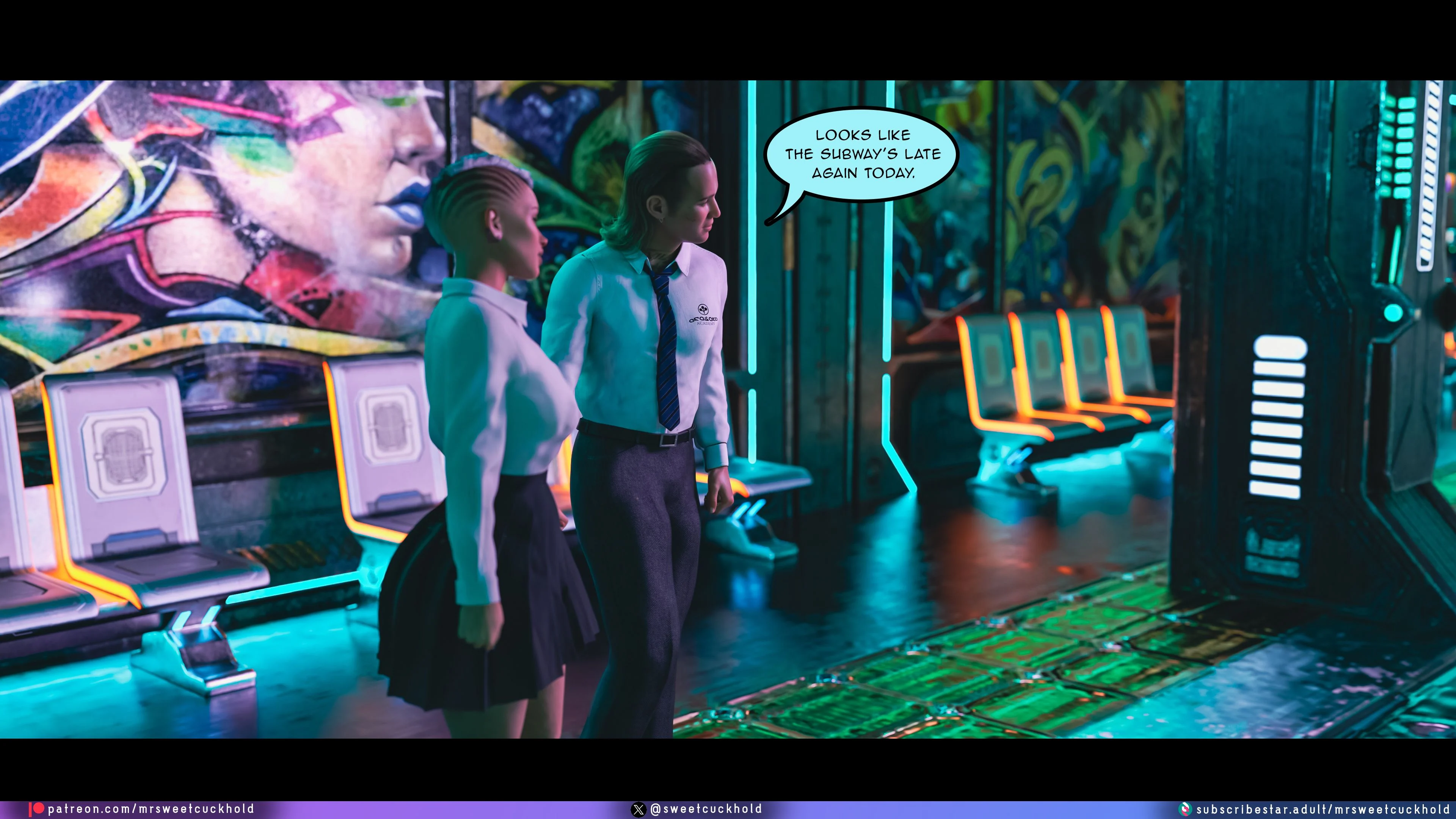 Street Corruption (Cyberpunk 2077) [Mr.SweetCuckhold] - Chapter 1 — Page 9