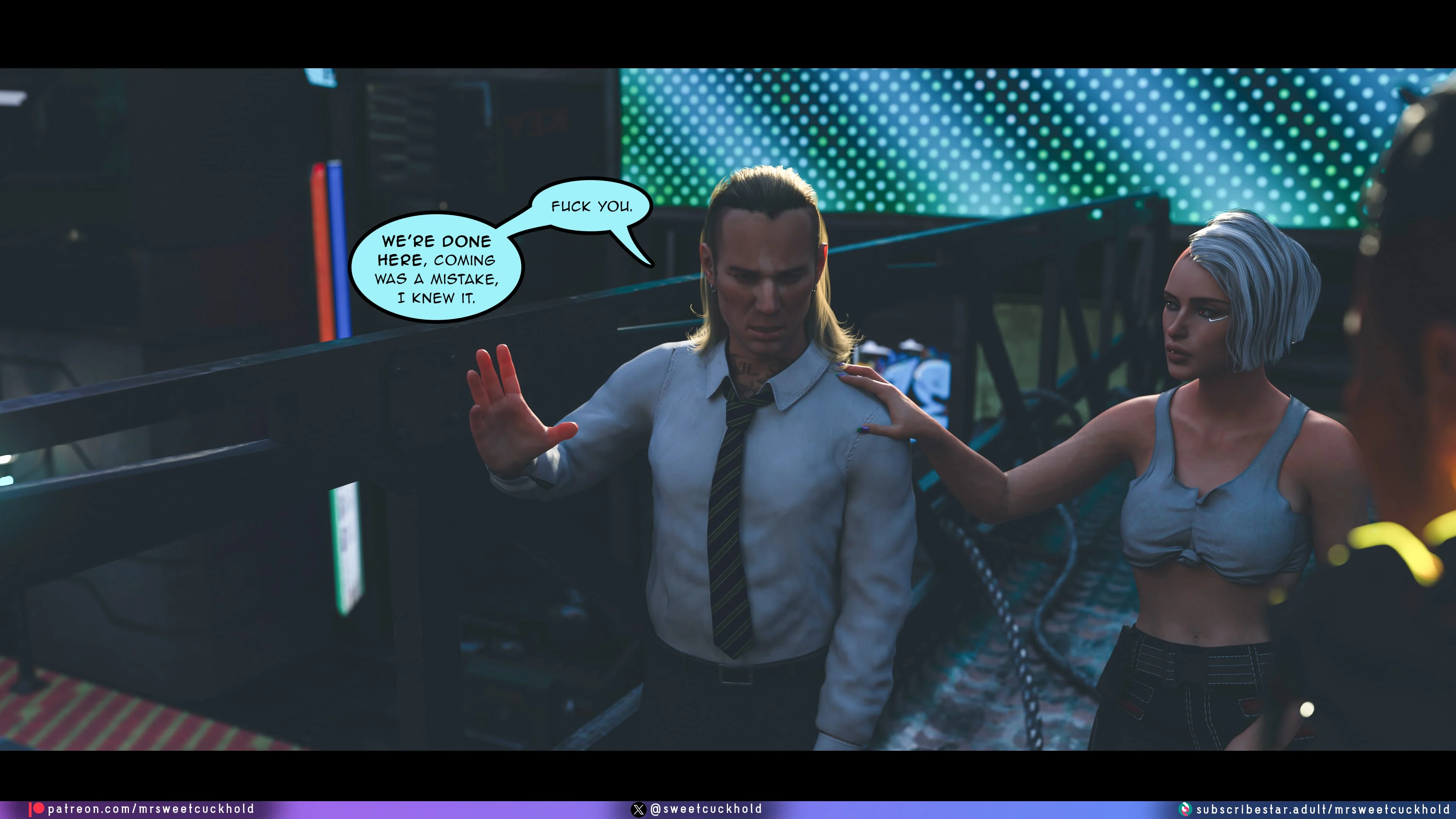 Street Corruption (Cyberpunk 2077) [Mr.SweetCuckhold] - Chapter 2 — Page 45