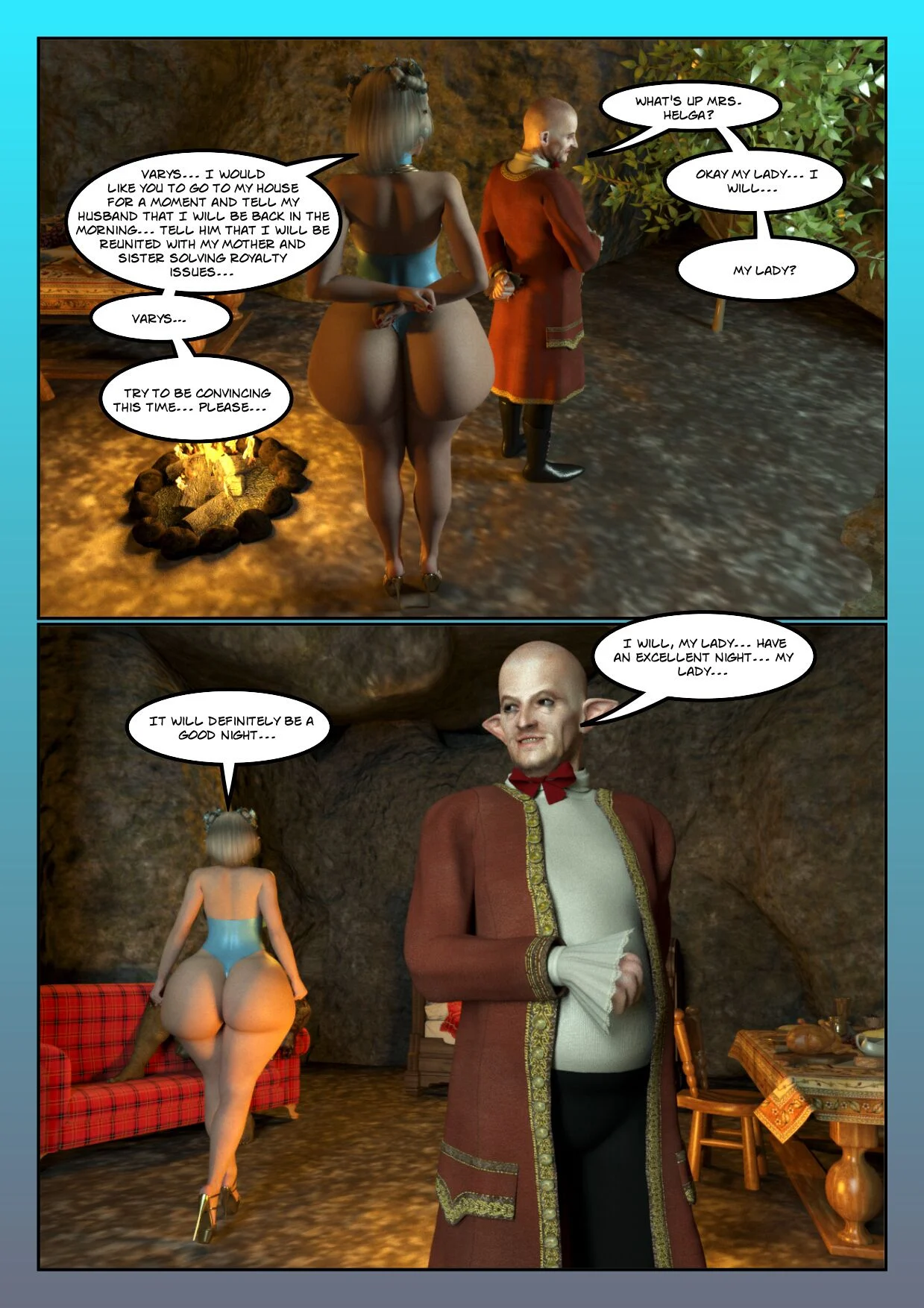 The Dark Ones [Moiarte3D] - Chapter 3 — Page 35