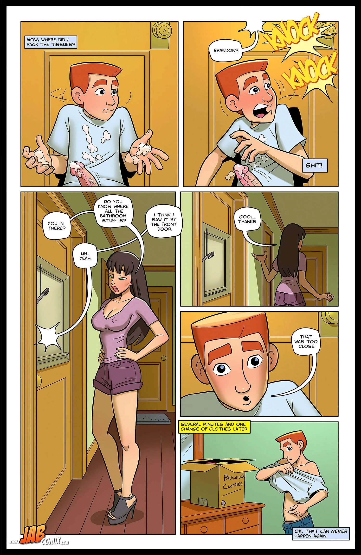 Watching My Step [JABComix] - Chapter 1 — Page 9