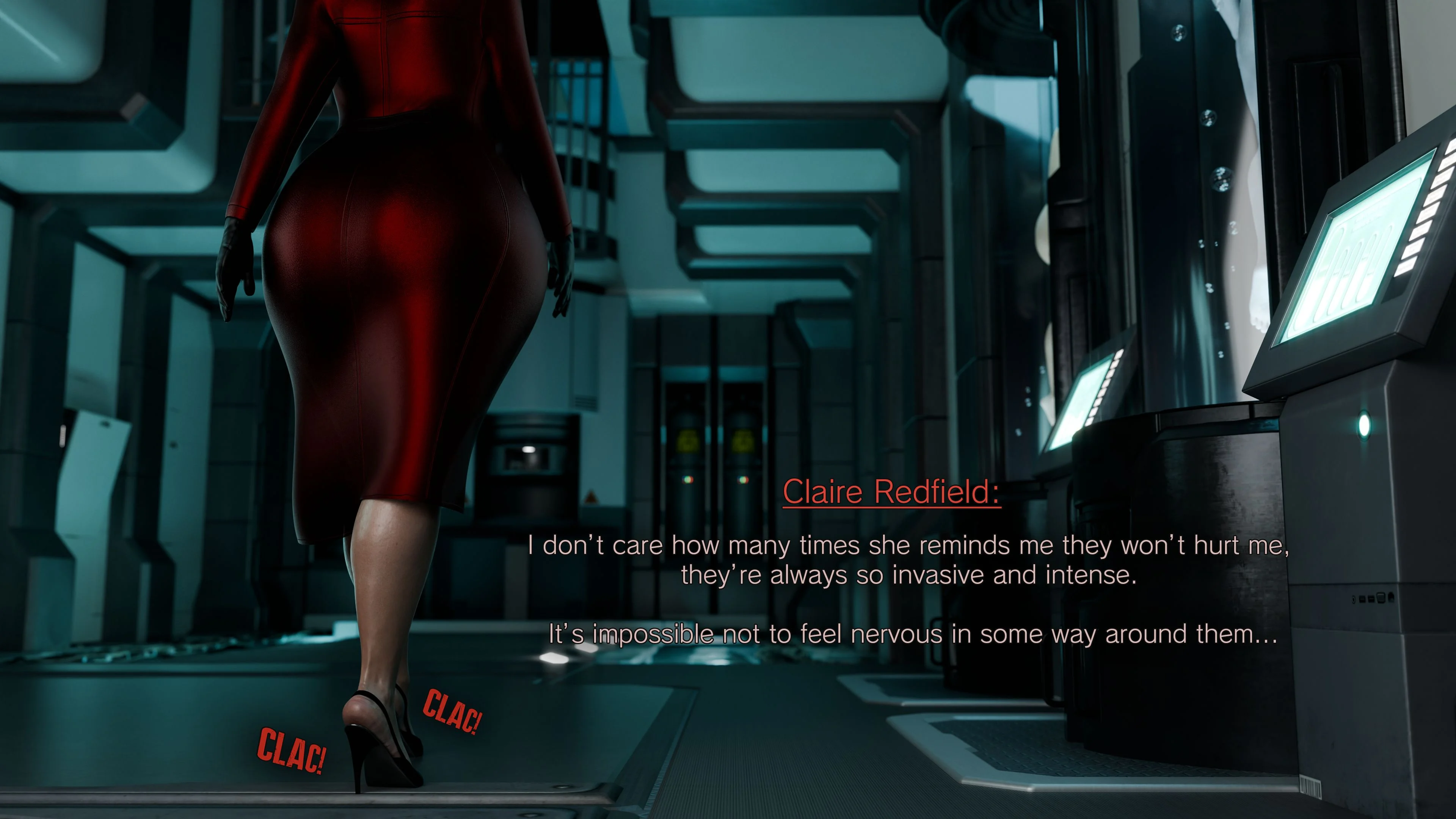 Resident Lust (Resident Evil) [PervertMuffinMajima] - Chapter 5 — Page 49
