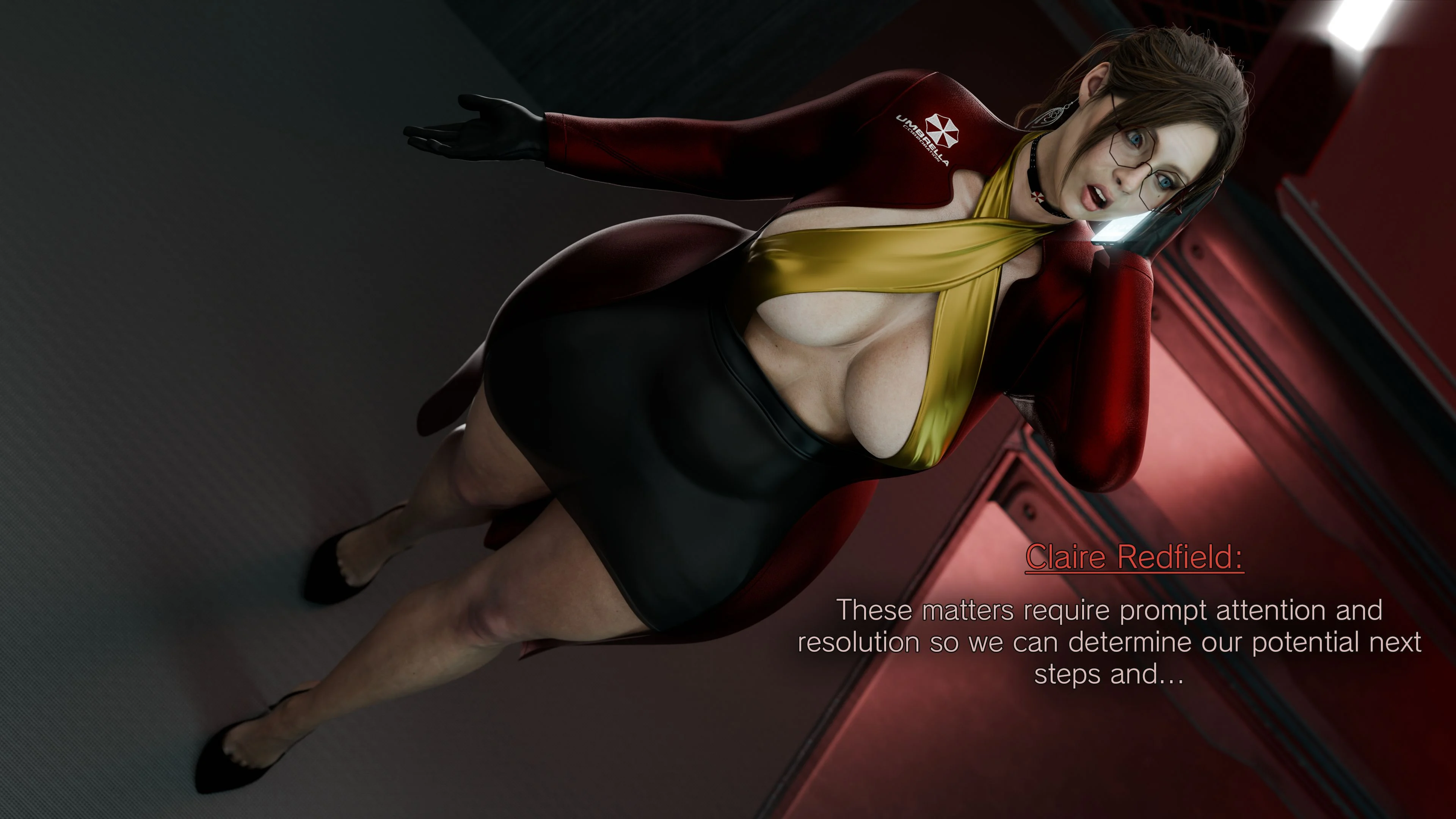 Resident Lust (Resident Evil) [PervertMuffinMajima] - Chapter 5 — Page 9