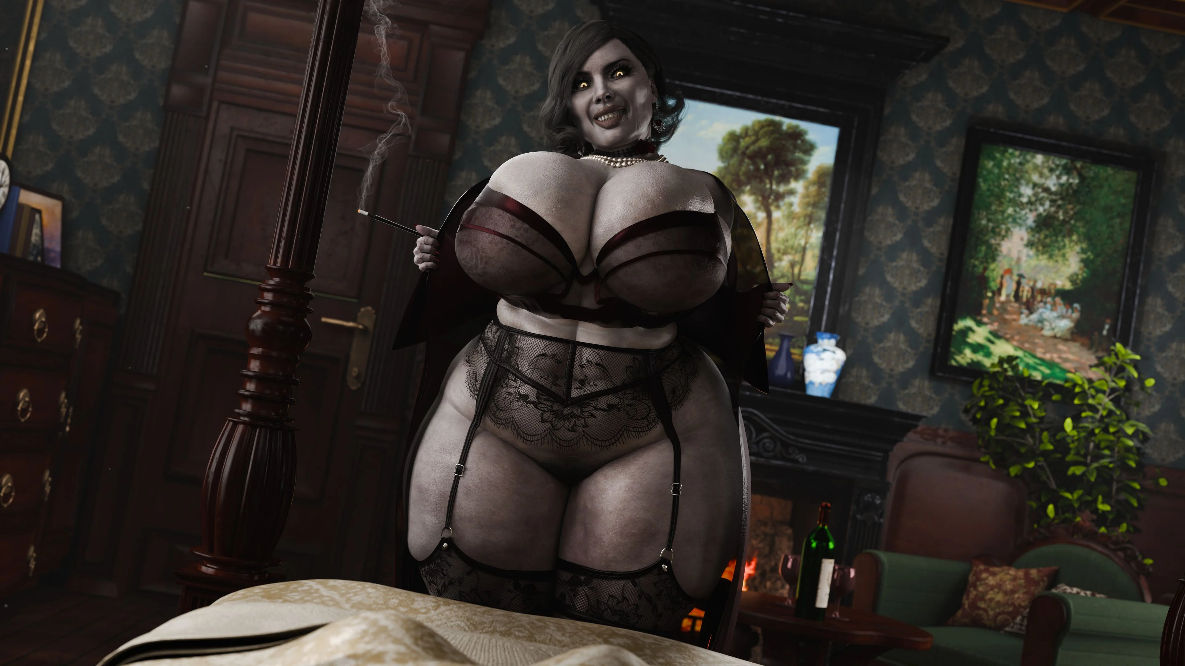 Resident Lust (Resident Evil) [PervertMuffinMajima] - Chapter 4.5 — Page 17