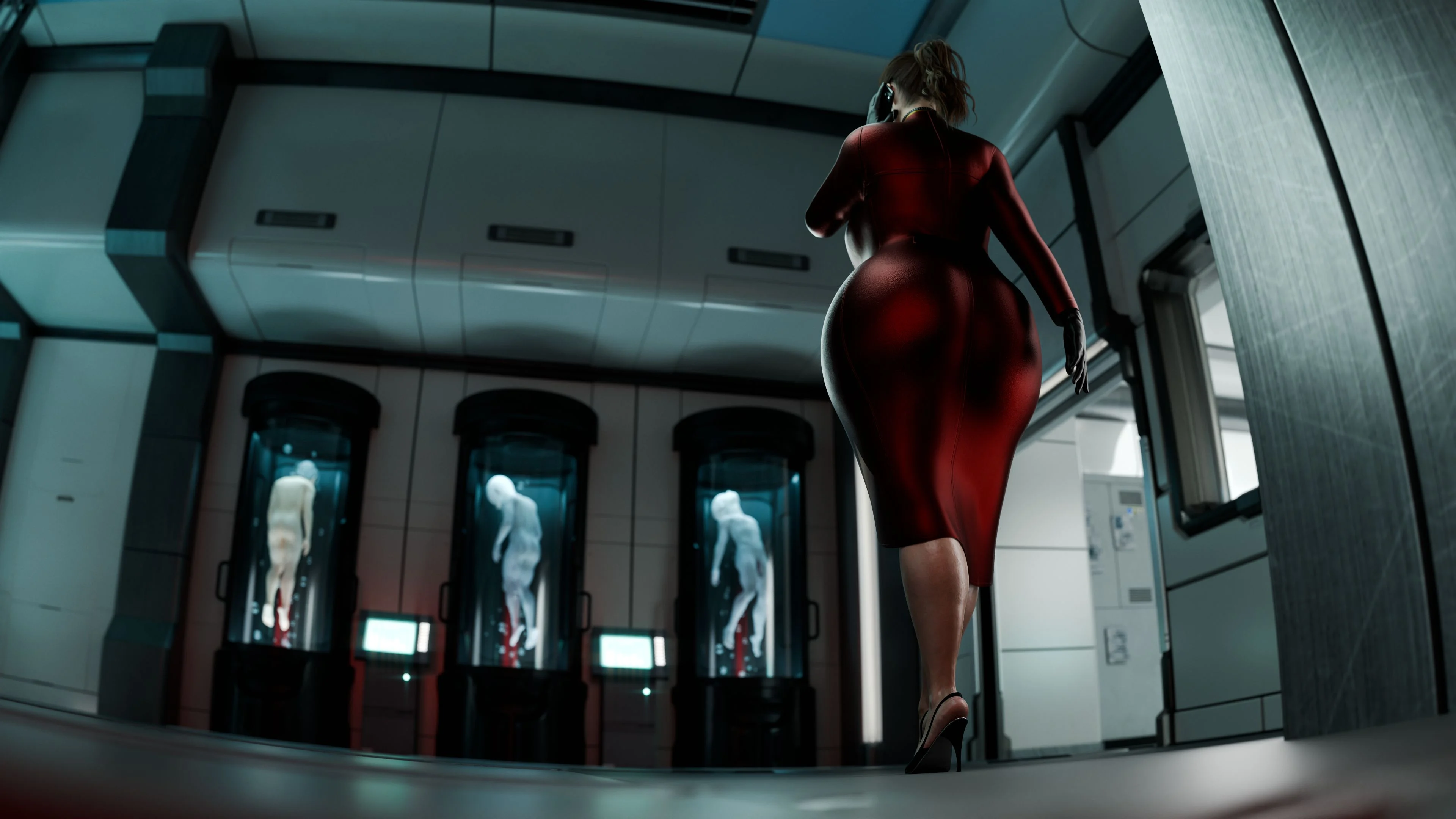 Resident Lust (Resident Evil) [PervertMuffinMajima] - Chapter 5.5 — Page 4