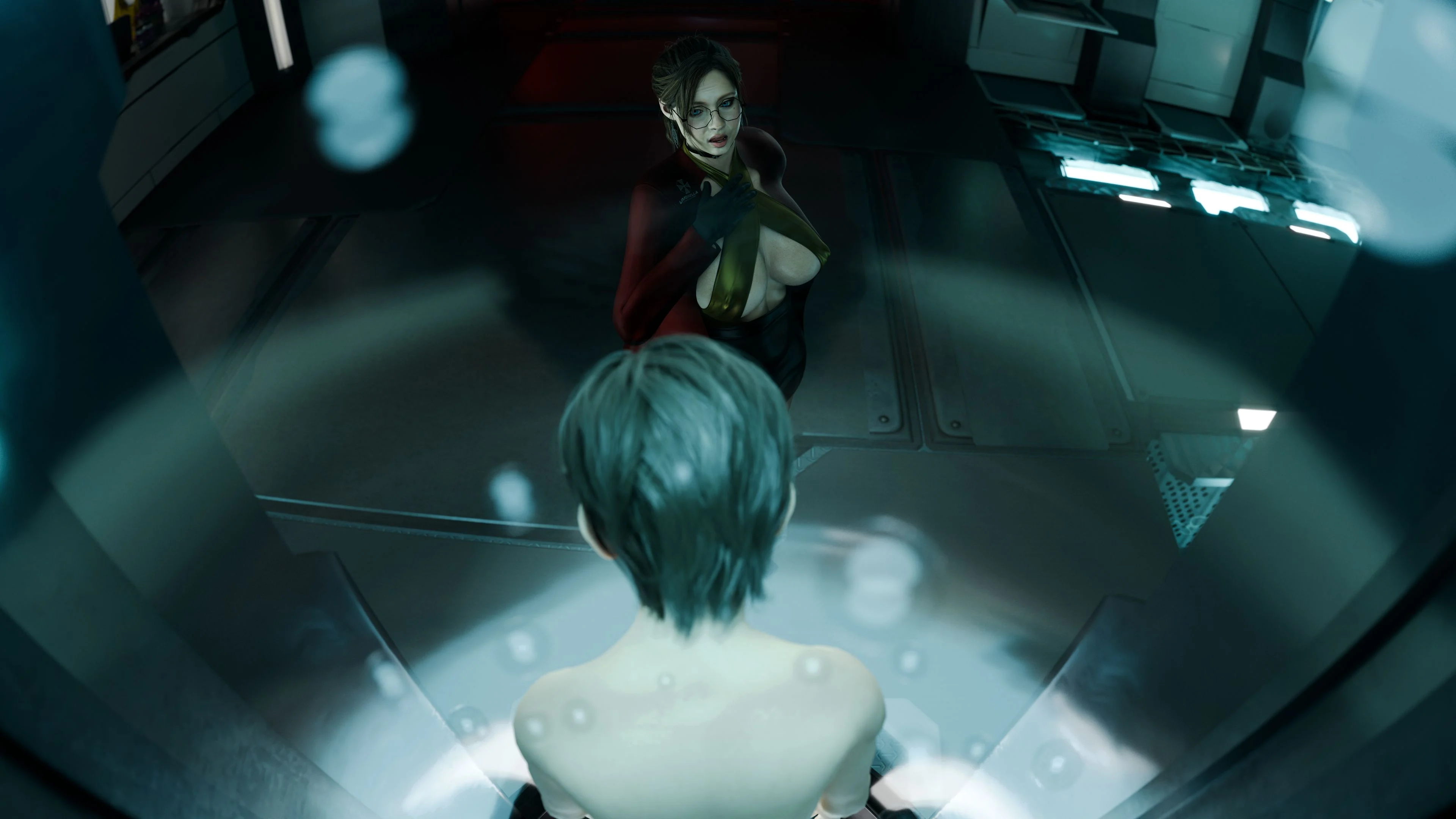 Resident Lust (Resident Evil) [PervertMuffinMajima] - Chapter 5.5 — Page 57
