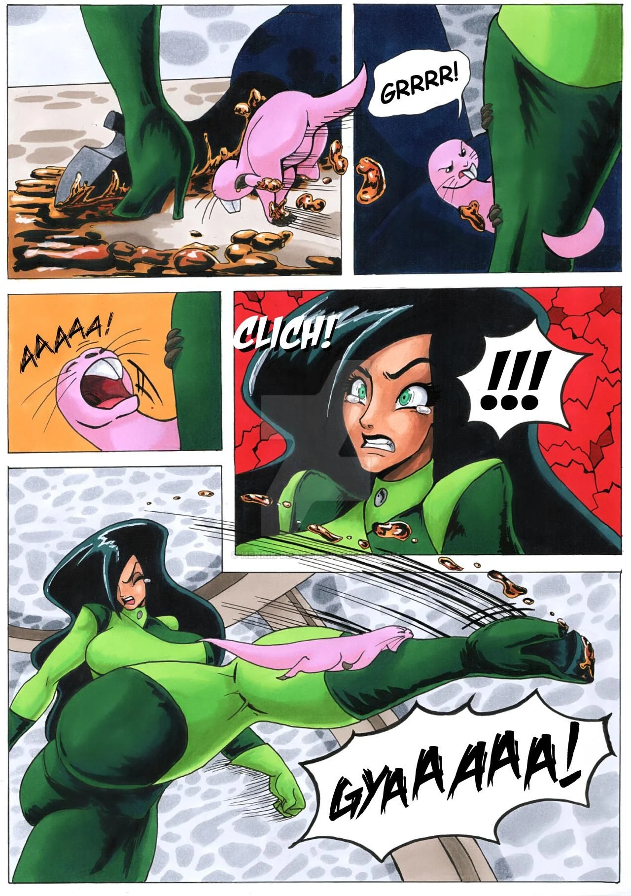 Ron Stoppable And His New Pets (Kim Possible) [Henrik Drake] - Chapter 1 — Page 15
