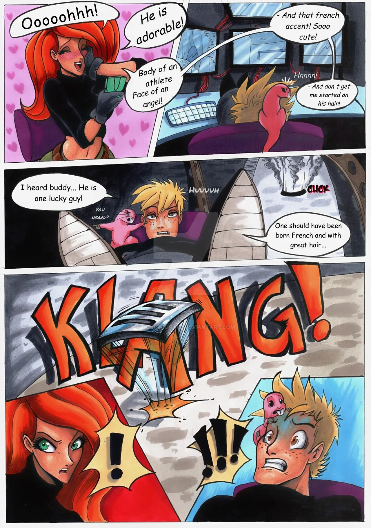 Ron Stoppable And His New Pets (Kim Possible) [Henrik Drake] - Chapter 1 — Page 4