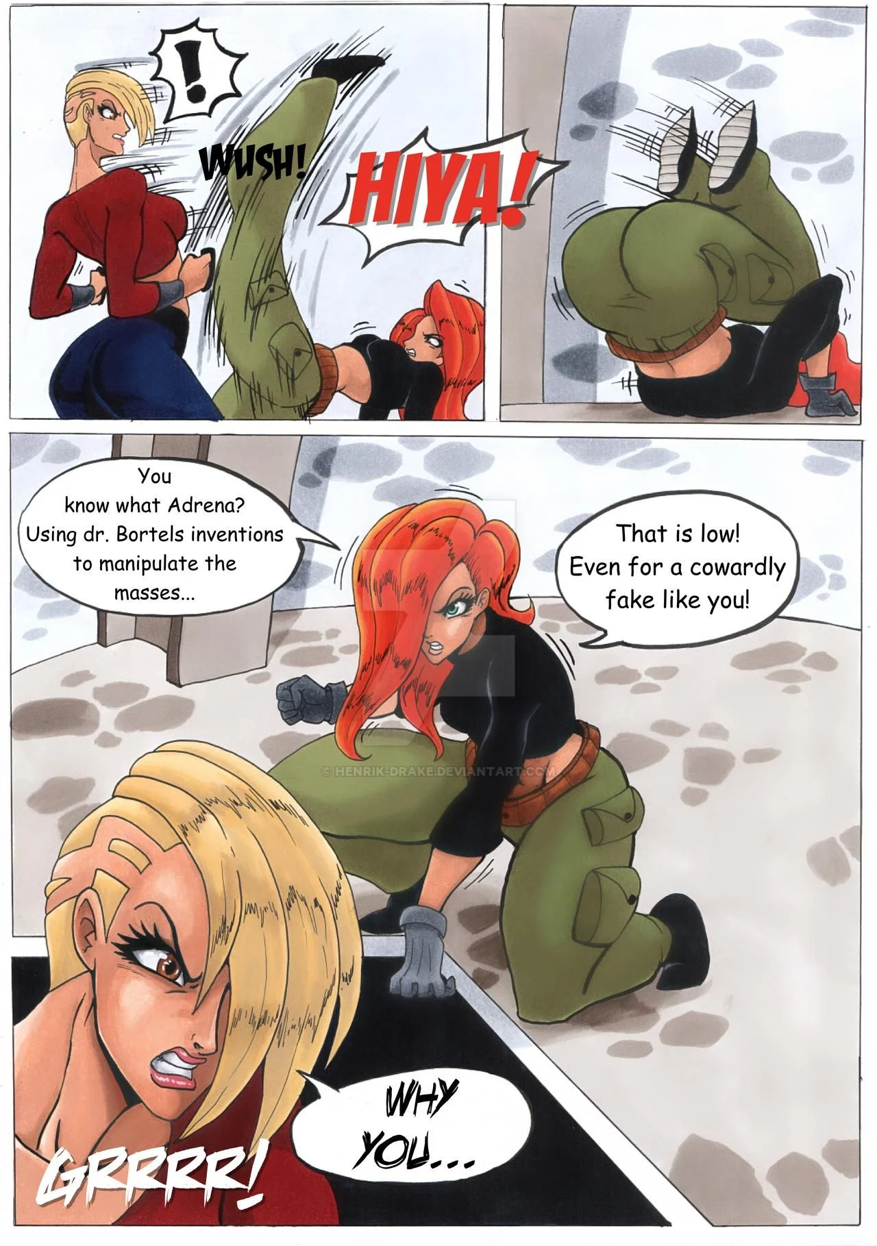 Ron Stoppable And His New Pets (Kim Possible) [Henrik Drake] - Chapter 1 — Page 8