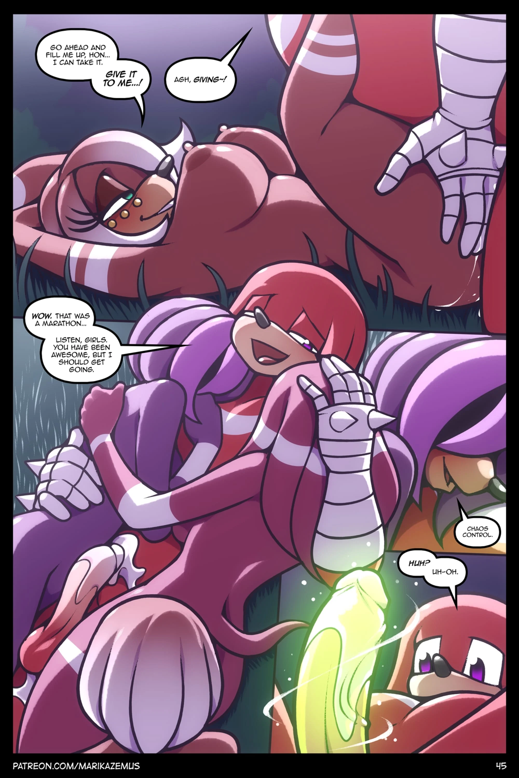 Sonic Boom: Echidna Nights (Sonic the Hedgehog) [Marik Azemus] - Chapter 1 — Page 45