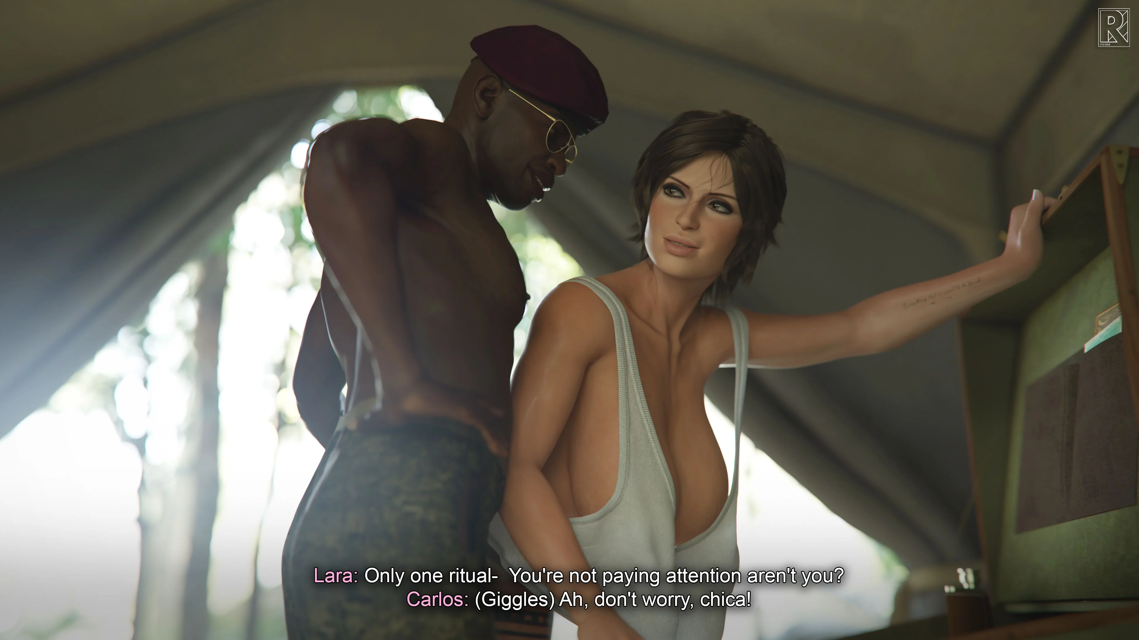 Lara’s Lustful Adventure (Tomb Raider) [Rro.lled] - Chapter 2 — Page 5