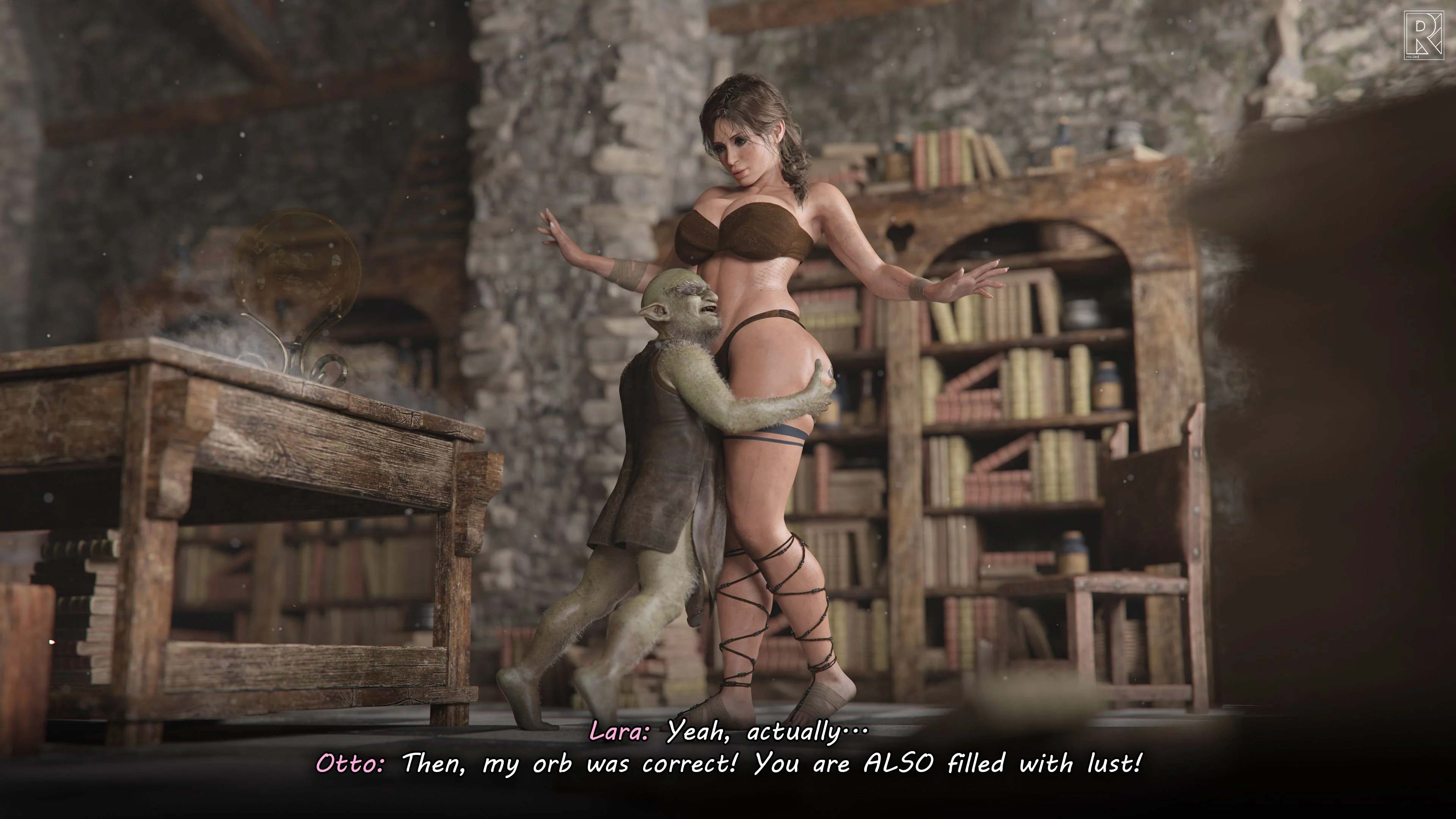 Lara’s Lustful Adventure (Tomb Raider) [Rro.lled] - Chapter 4 — Page 33