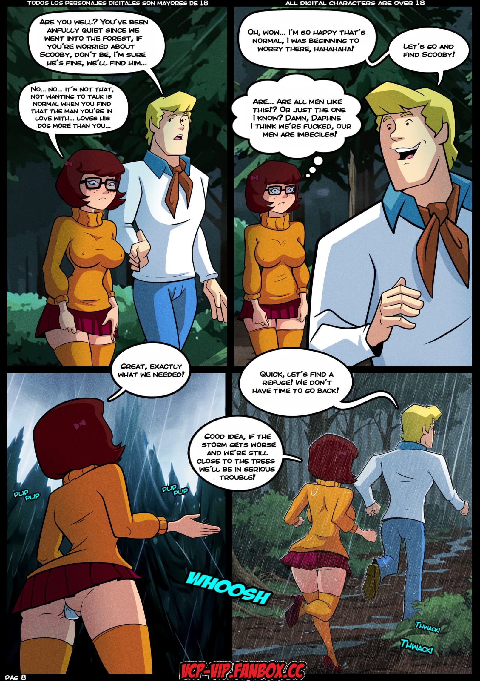 Mystery.SX – Hot Storm (Scooby-Doo) [Croc] - Chapter 1 — Page 9