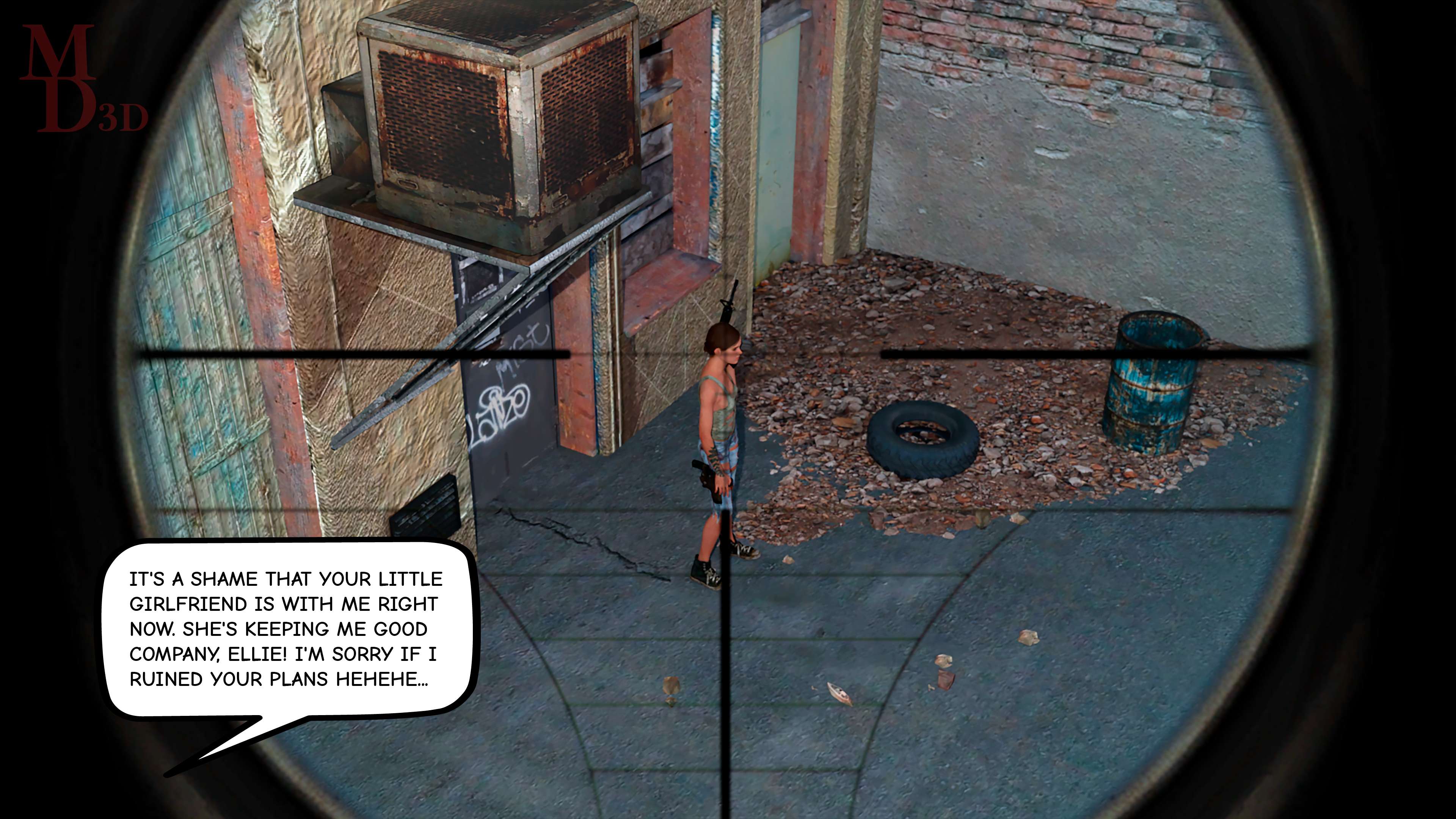 Abby and Ellie (The Last Of Us) [Magic Dragon 3D] - Chapter 1 — Page 157