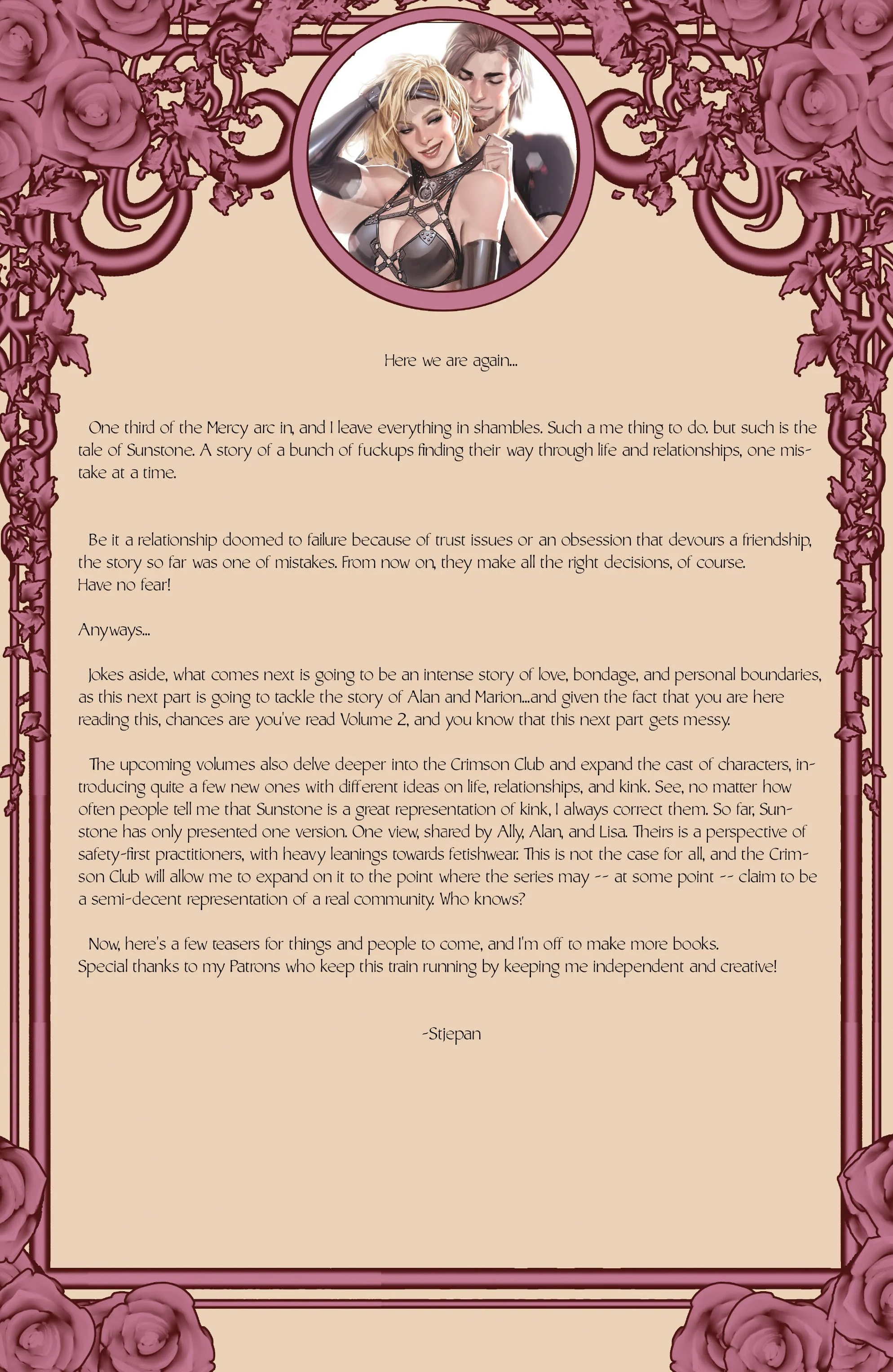 Sunstone [Stjepan Sejic] - Chapter 8 — Page 208