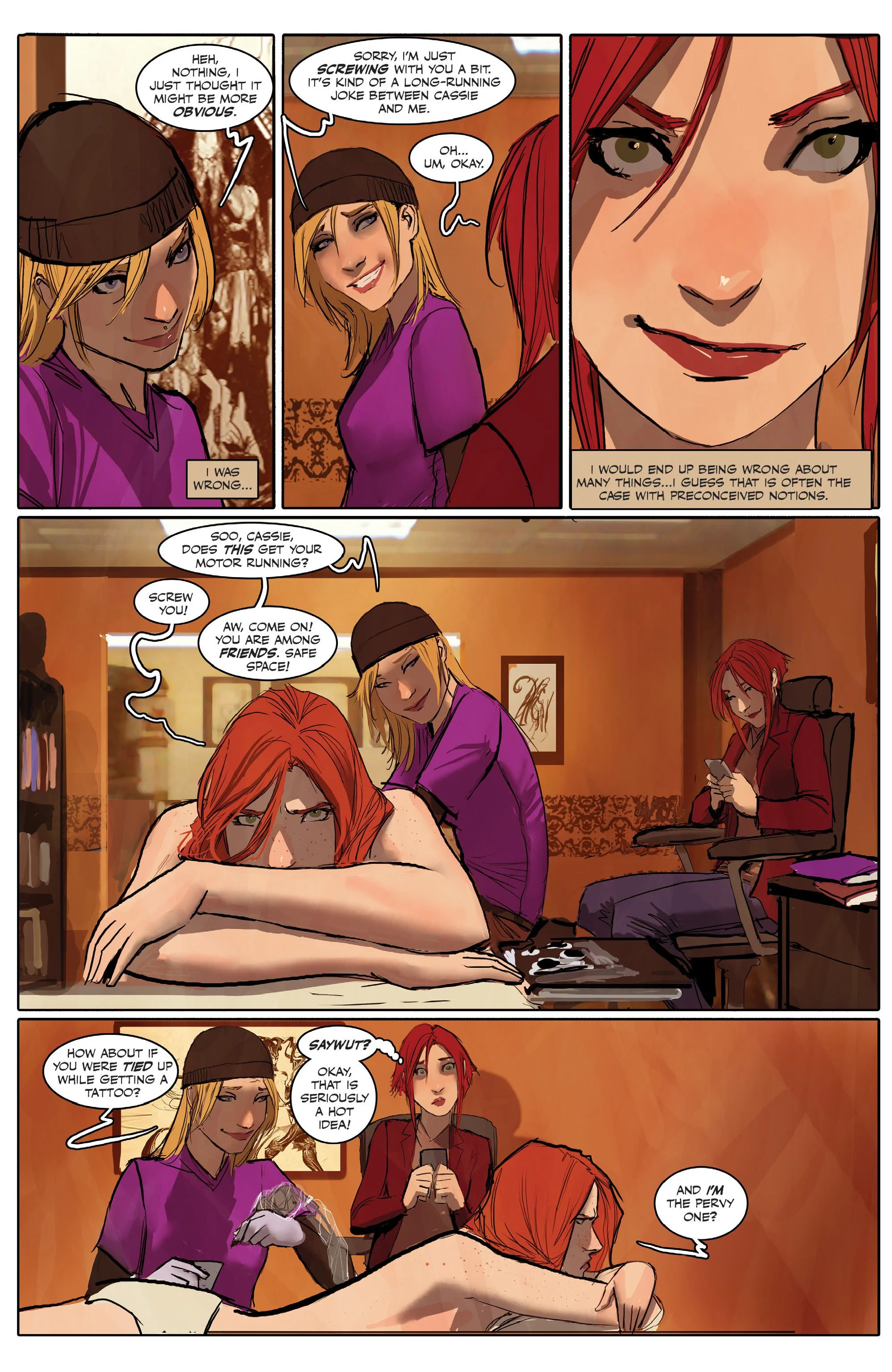 Sunstone [Stjepan Sejic] - Chapter 3 — Page 105