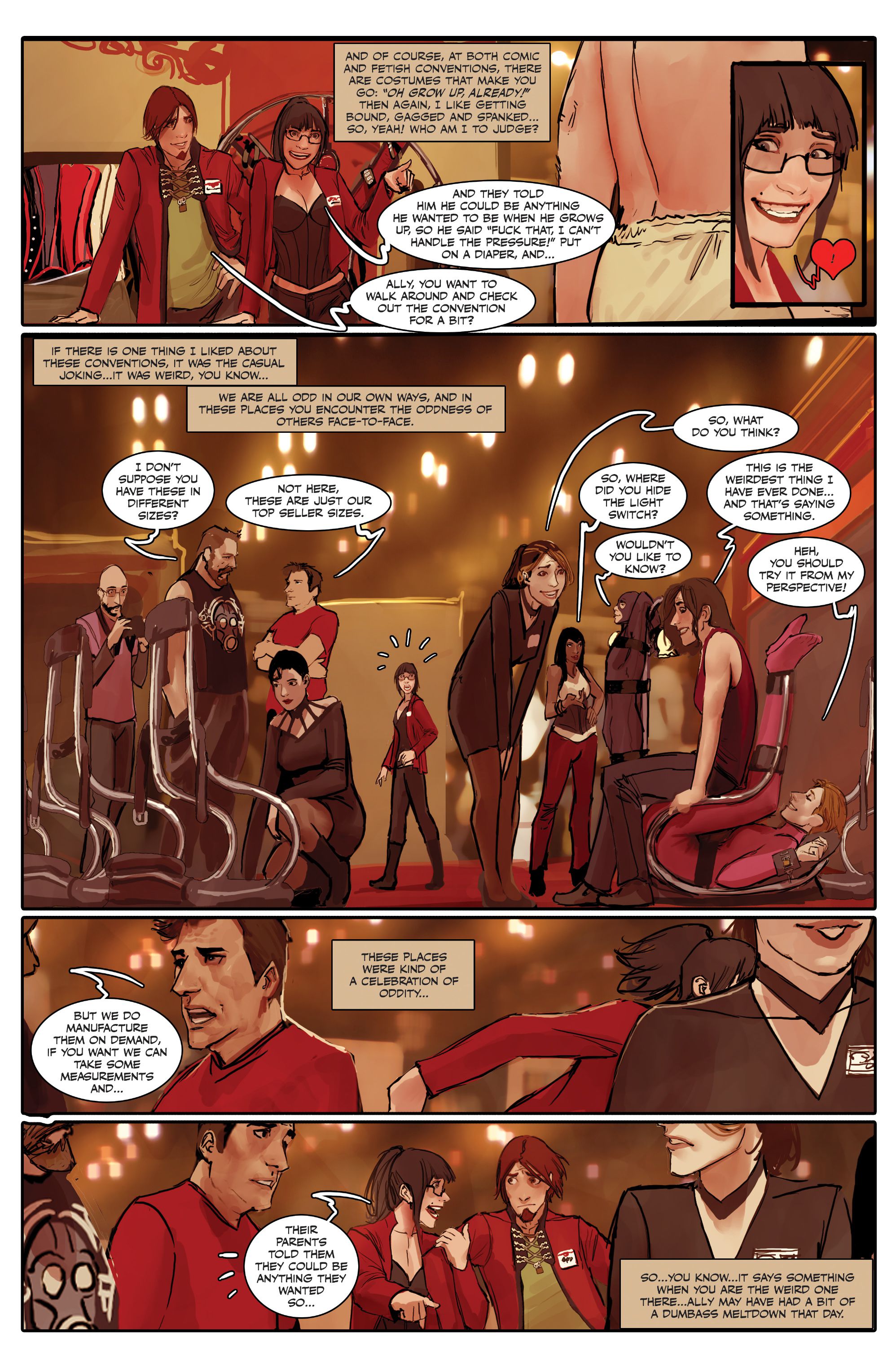Sunstone [Stjepan Sejic] - Chapter 4 — Page 153