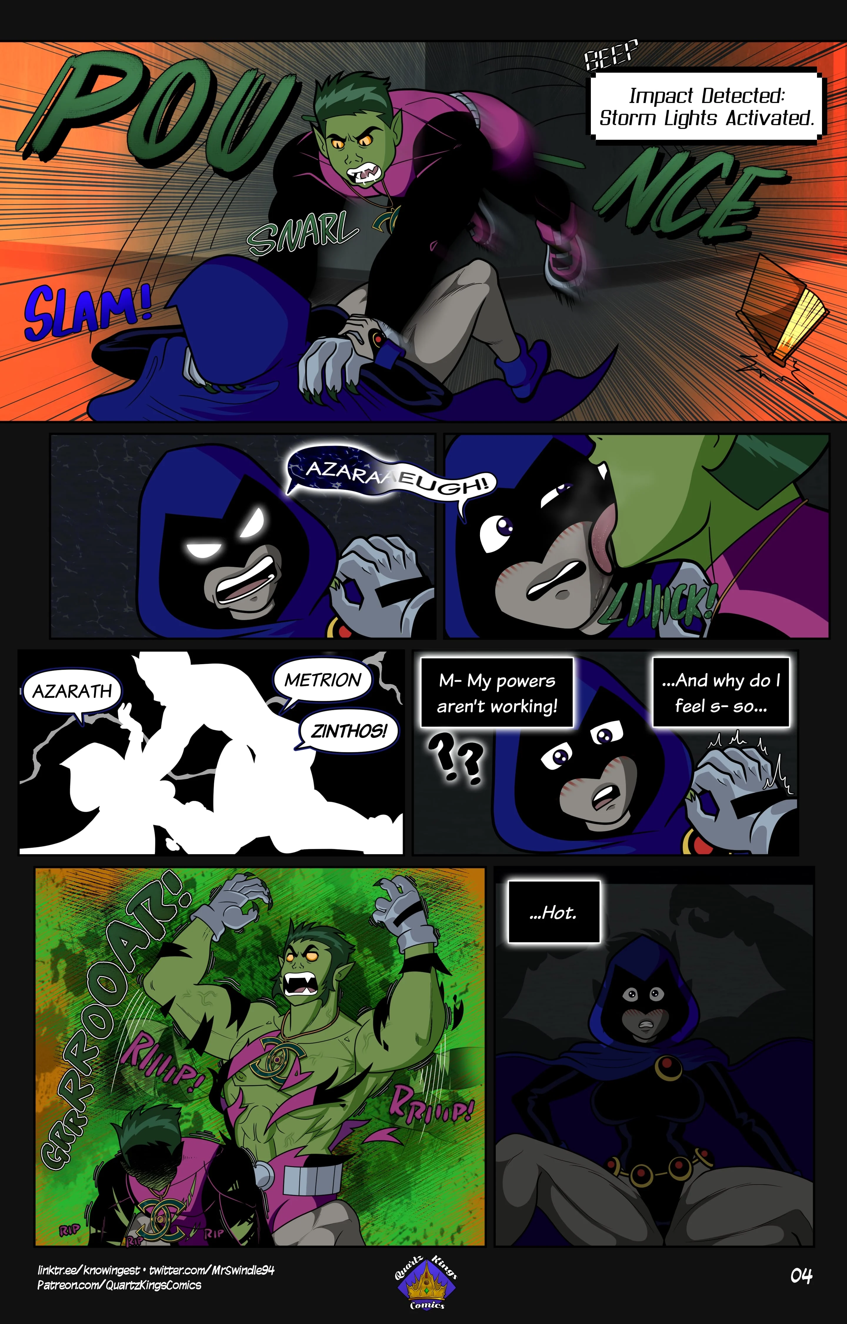 Primal Urges (Teen Titans) [Quartz Kings Comics] - Chapter 1 — Page 5