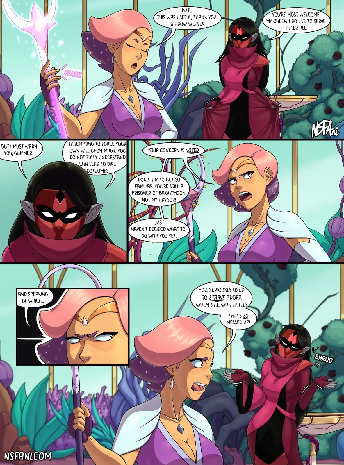 If You Were Less Boring Your Daughter Wouldn’t Be Pregnant (She-Ra And The Princesses Of Power) [NSFAni] - Chapter 2 — Page 10