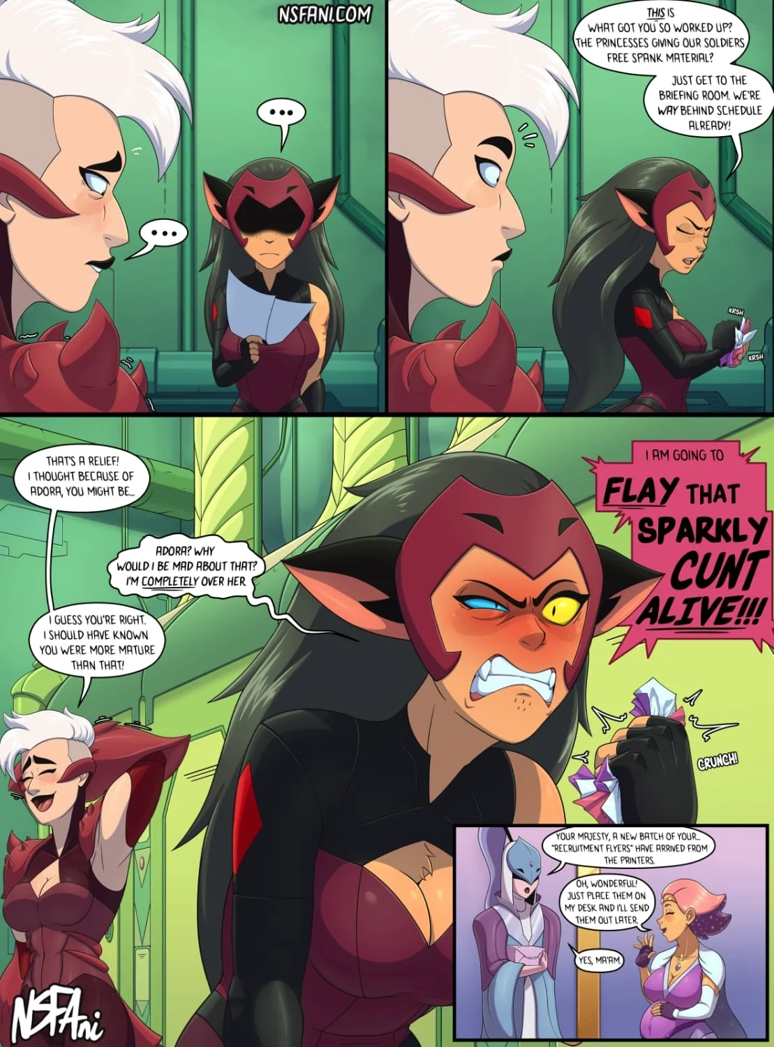 If You Were Less Boring Your Daughter Wouldn’t Be Pregnant (She-Ra And The Princesses Of Power) [NSFAni] - Chapter 2 — Page 14