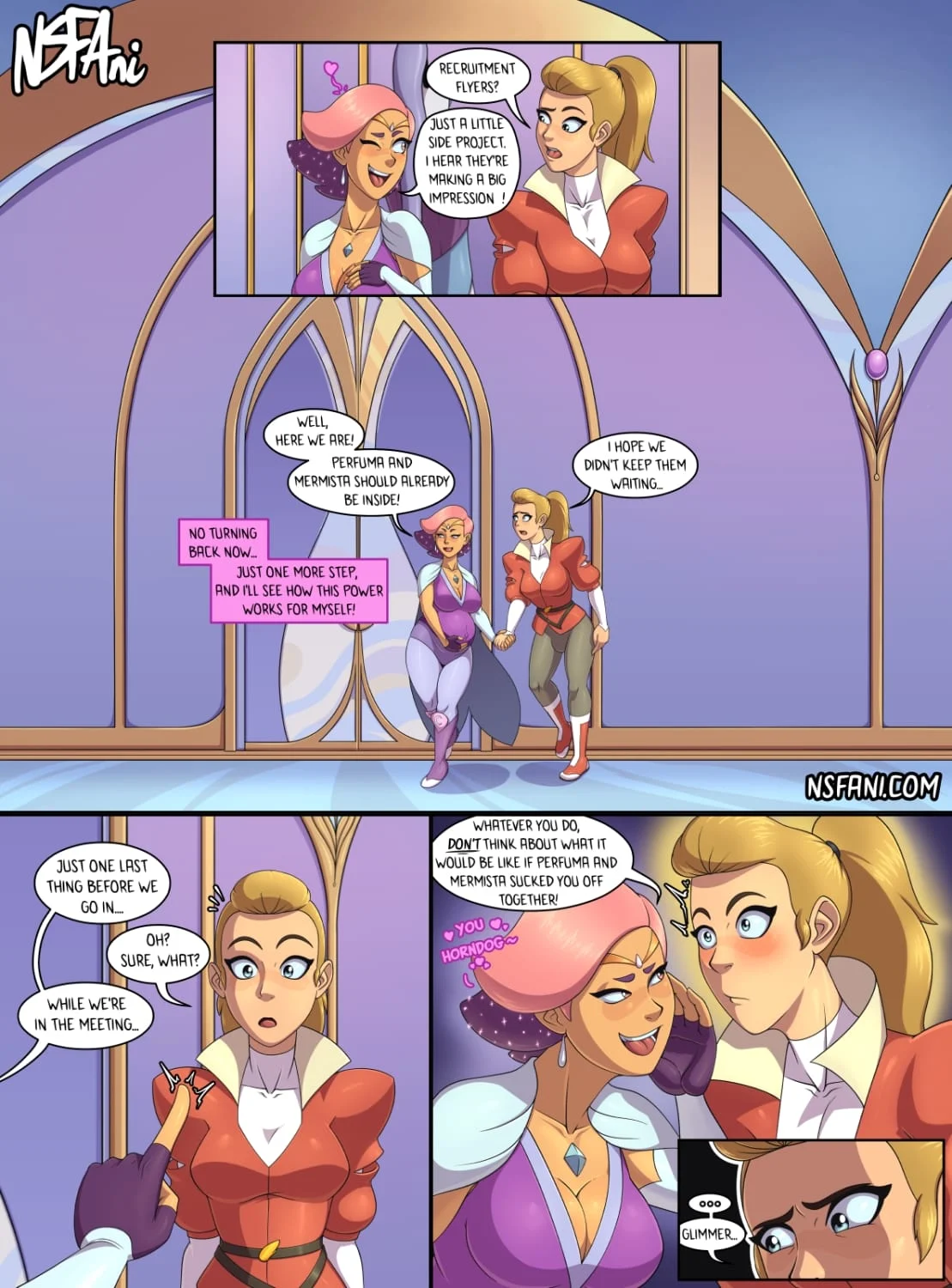If You Were Less Boring Your Daughter Wouldn’t Be Pregnant (She-Ra And The Princesses Of Power) [NSFAni] - Chapter 2 — Page 15