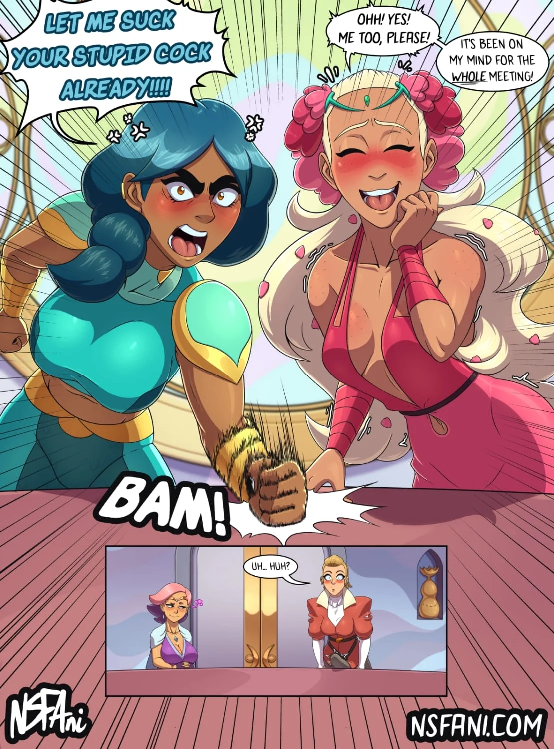 If You Were Less Boring Your Daughter Wouldn’t Be Pregnant (She-Ra And The Princesses Of Power) [NSFAni] - Chapter 2 — Page 19
