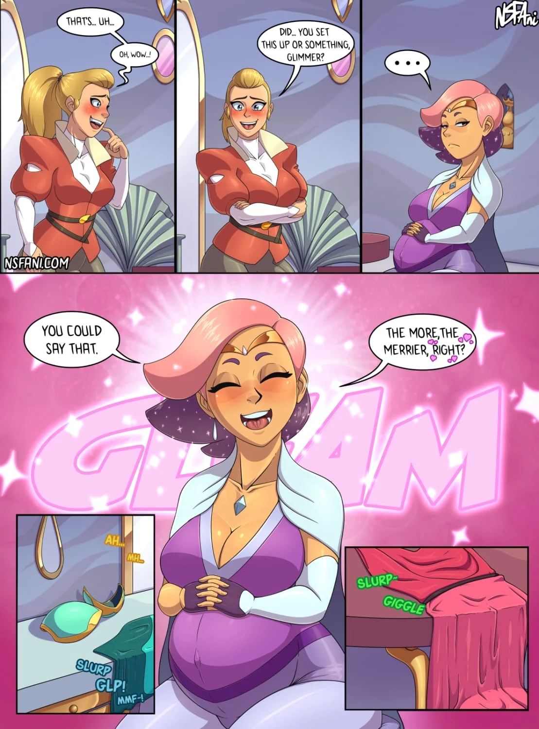 If You Were Less Boring Your Daughter Wouldn’t Be Pregnant (She-Ra And The Princesses Of Power) [NSFAni] - Chapter 2 — Page 20