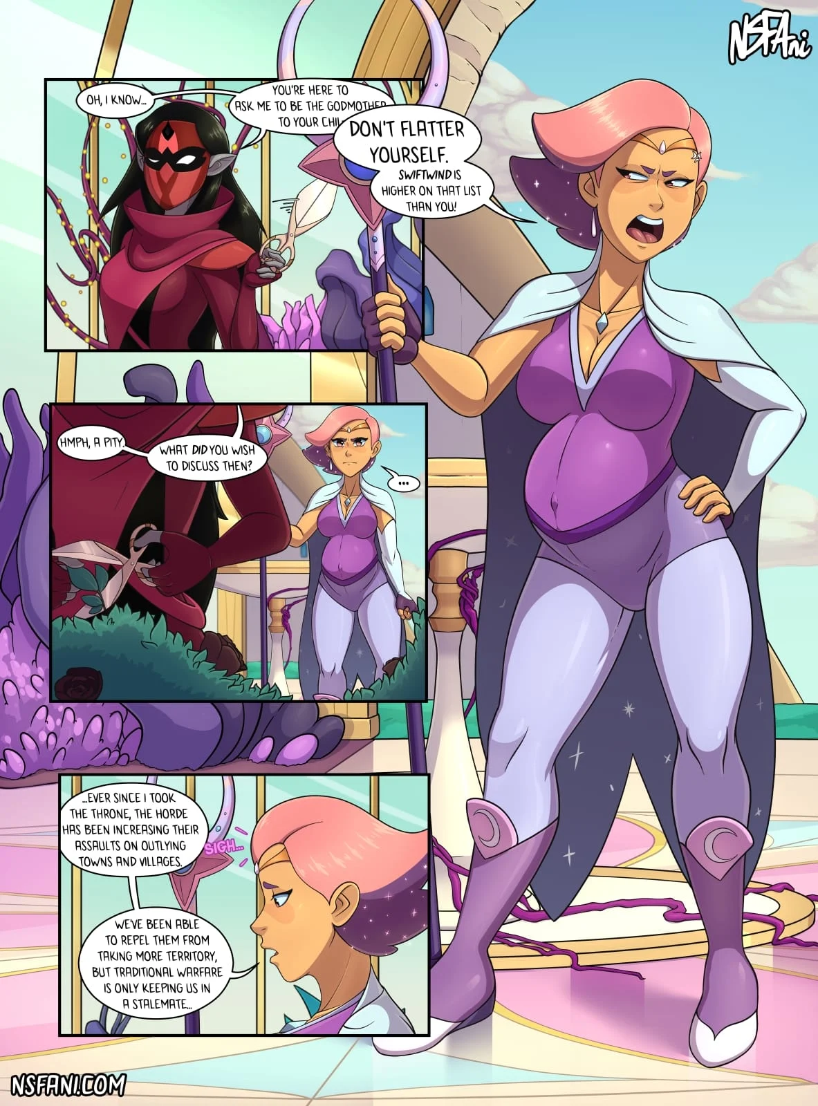 If You Were Less Boring Your Daughter Wouldn’t Be Pregnant (She-Ra And The Princesses Of Power) [NSFAni] - Chapter 2 — Page 4