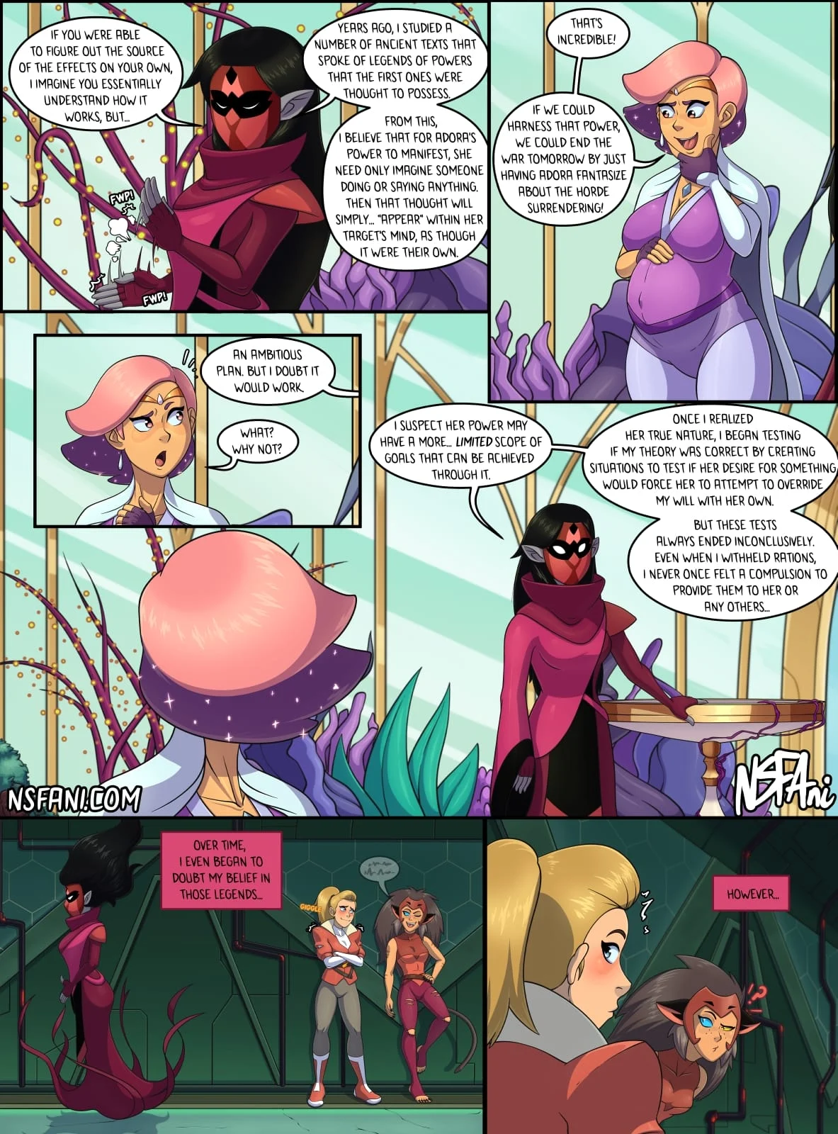 If You Were Less Boring Your Daughter Wouldn’t Be Pregnant (She-Ra And The Princesses Of Power) [NSFAni] - Chapter 2 — Page 6