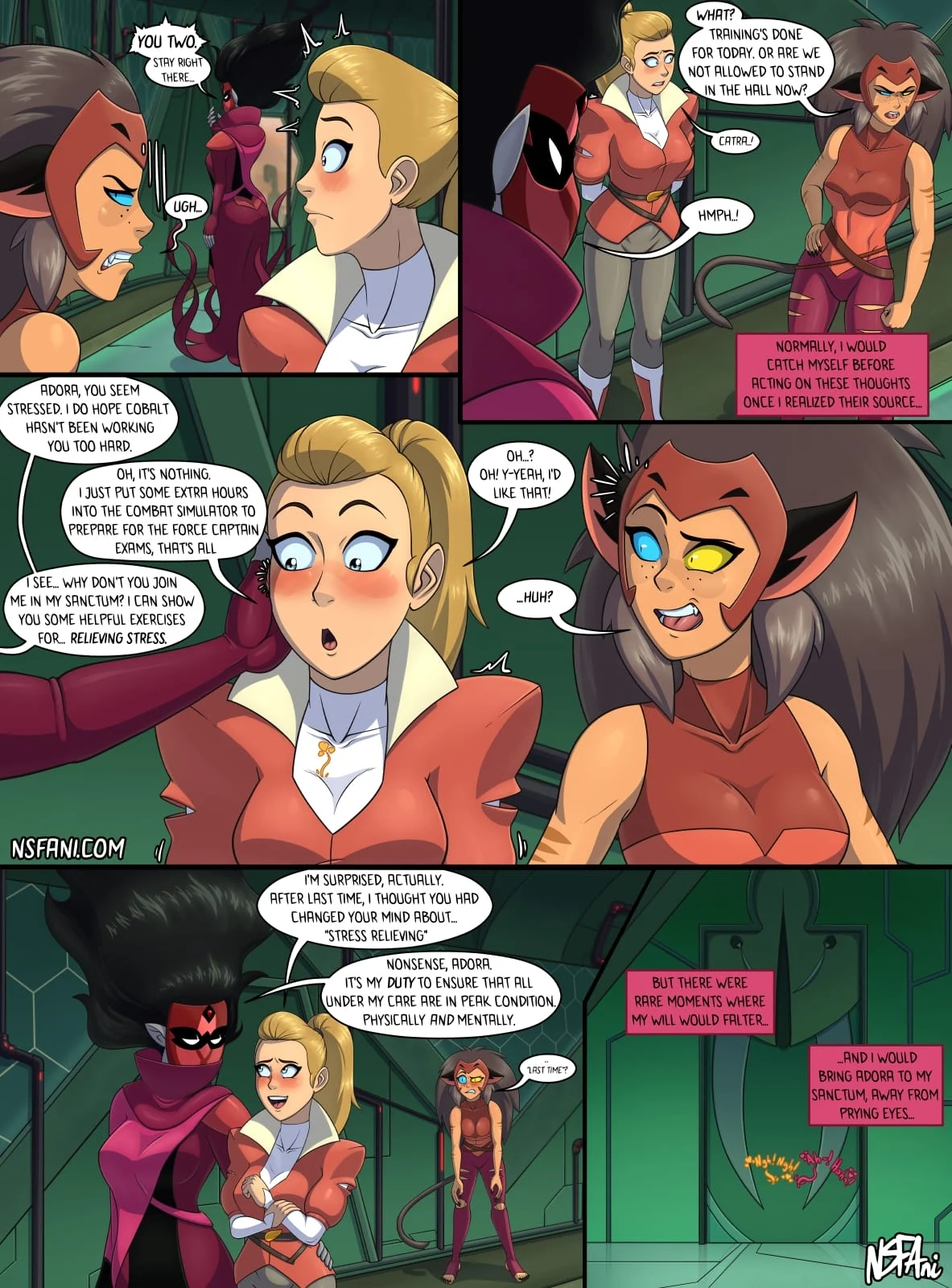 If You Were Less Boring Your Daughter Wouldn’t Be Pregnant (She-Ra And The Princesses Of Power) [NSFAni] - Chapter 2 — Page 8