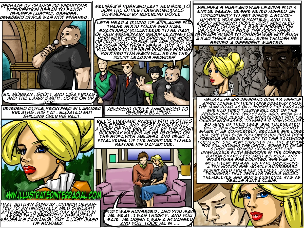 The New Parishioner [IllustratedInterracial] - Chapter 1 — Page 4