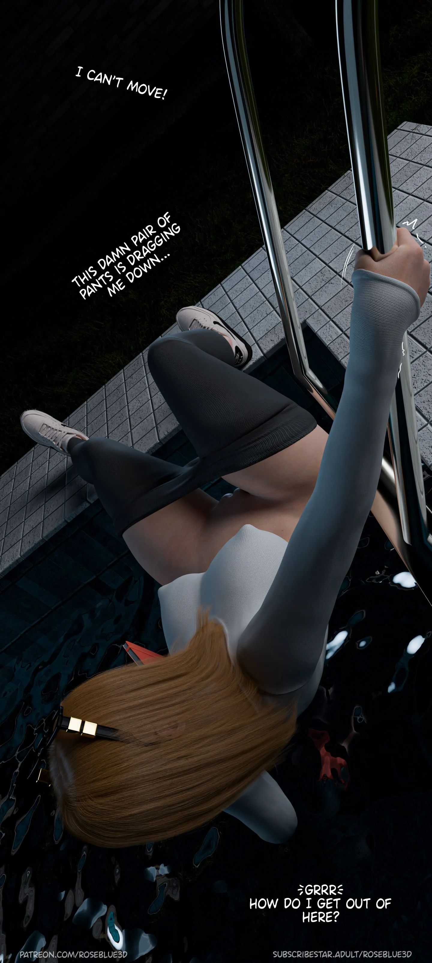 My Neighbor’s Widow [Rose Blue 3D] - Chapter 29 — Page 96
