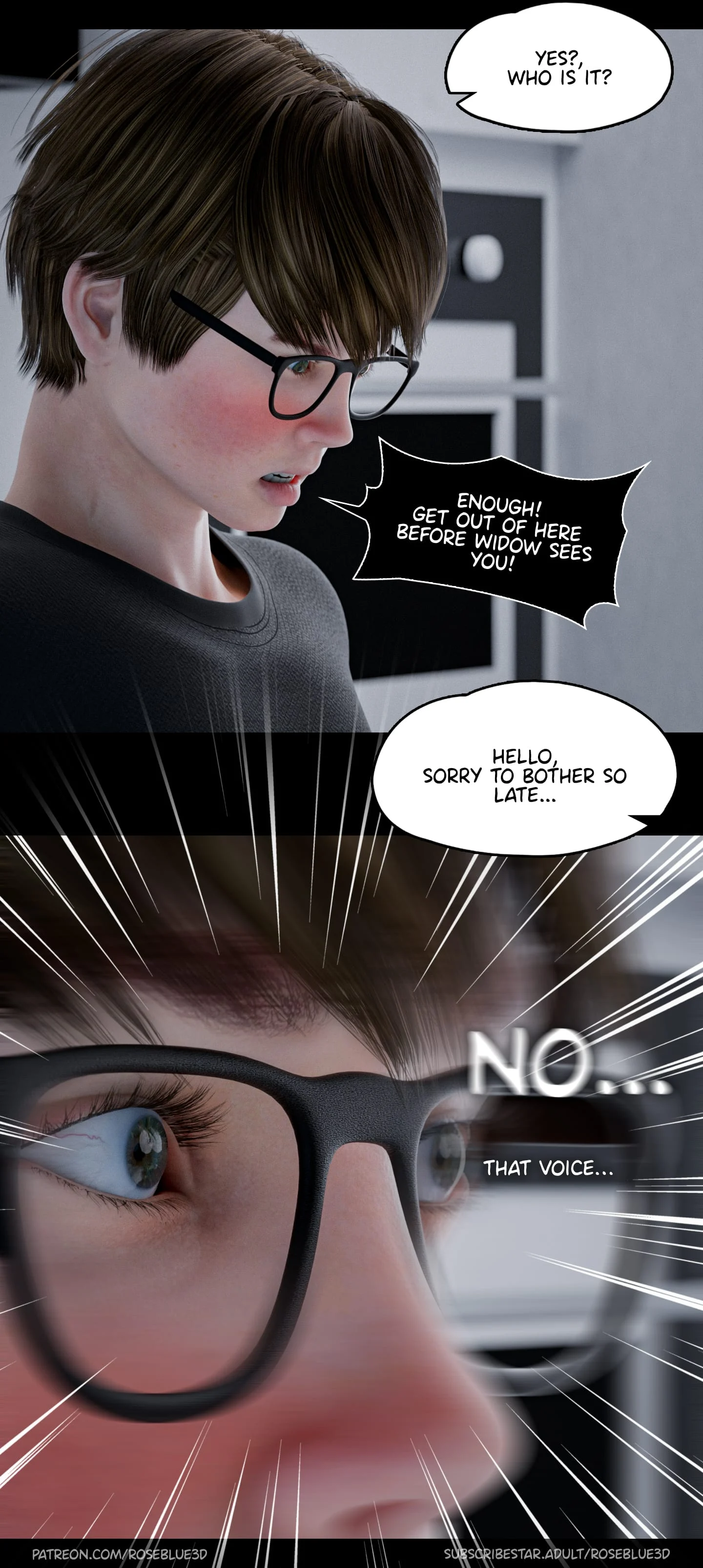 My Neighbor’s Widow [Rose Blue 3D] - Chapter 36 — Page 78