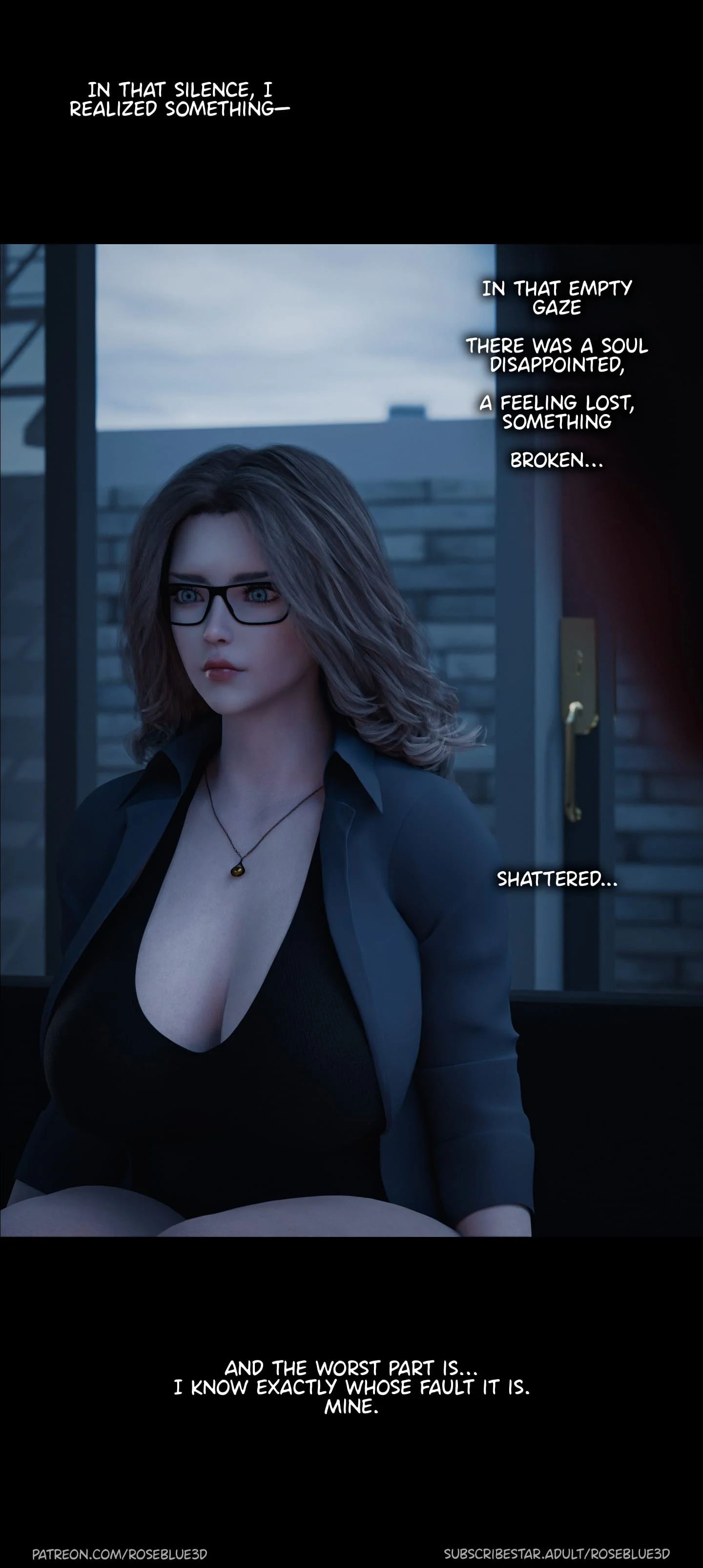 My Neighbor’s Widow [Rose Blue 3D] - Chapter 40 — Page 28