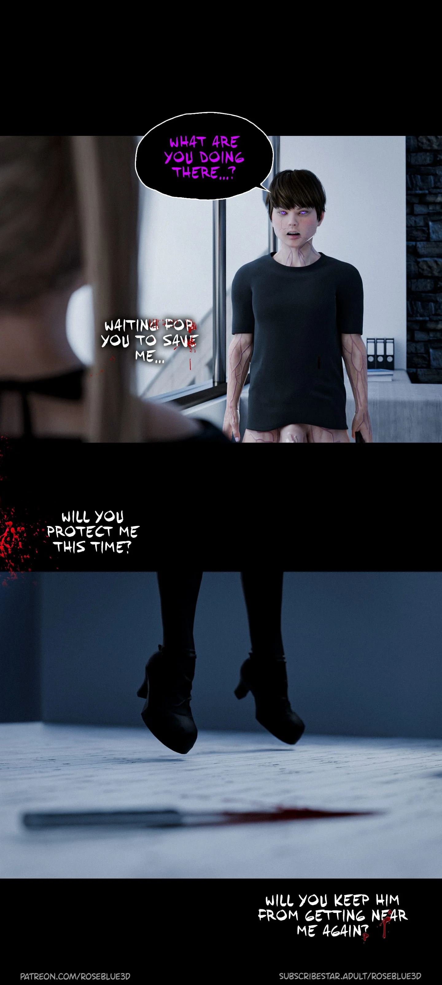 My Neighbor’s Widow [Rose Blue 3D] - Chapter 40 — Page 5