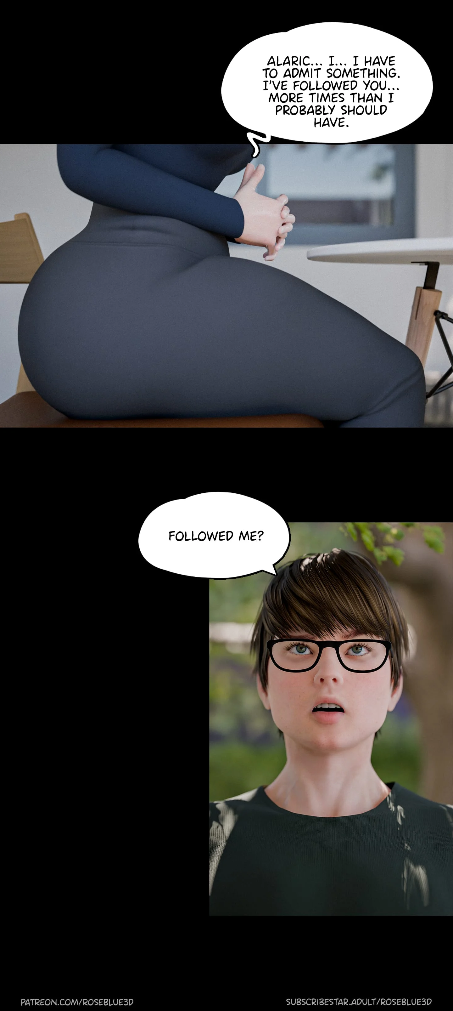 My Neighbor’s Widow [Rose Blue 3D] - Chapter 40 — Page 51