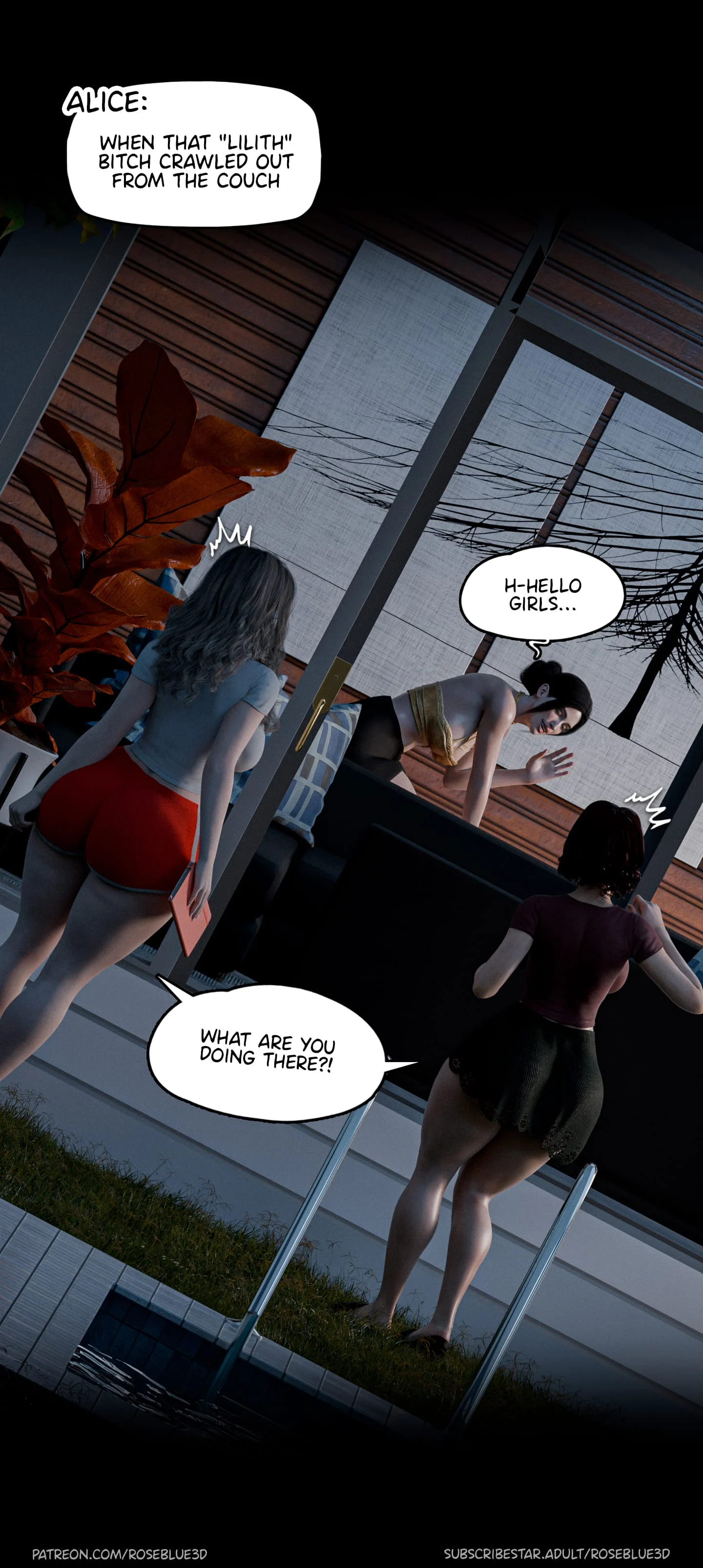 My Neighbor’s Widow [Rose Blue 3D] - Chapter 40 — Page 76