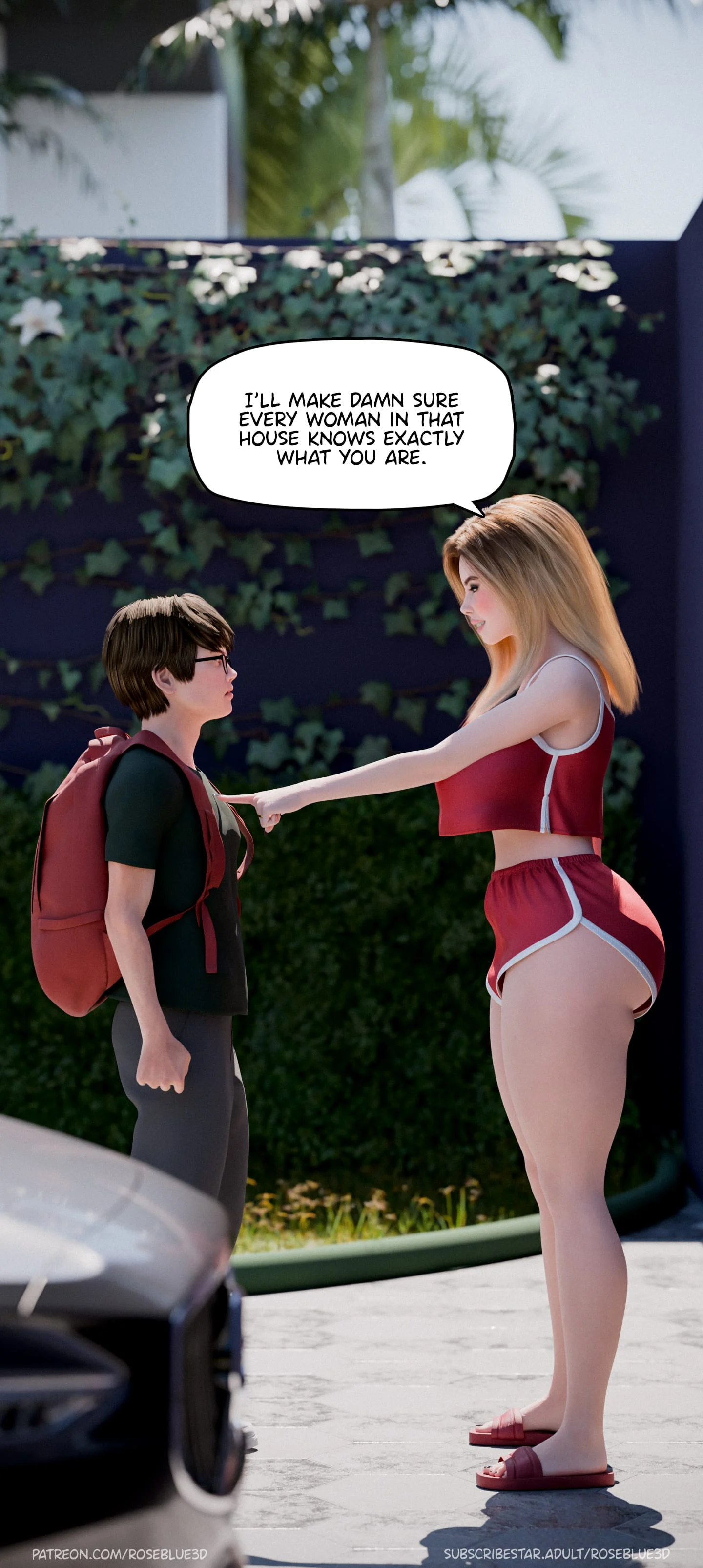 My Neighbor’s Widow [Rose Blue 3D] - Chapter 40 — Page 79