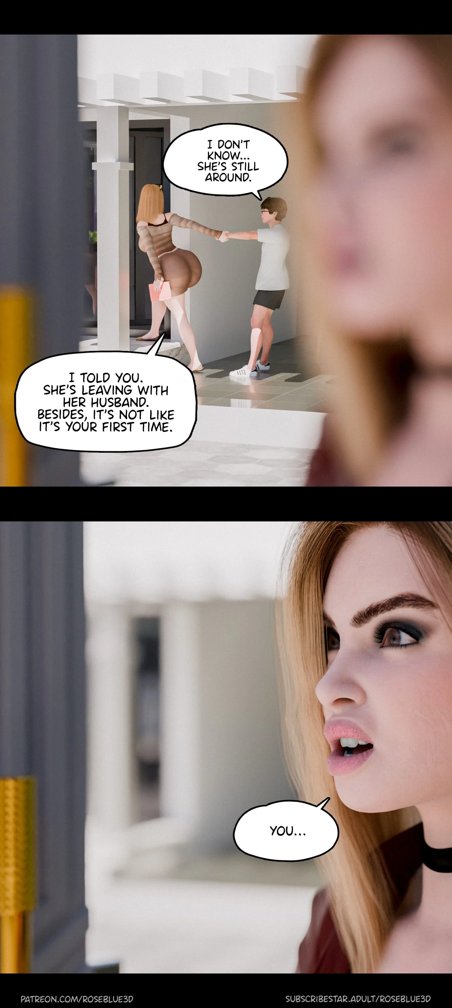 My Neighbor’s Widow [Rose Blue 3D] - Chapter 40 — Page 89