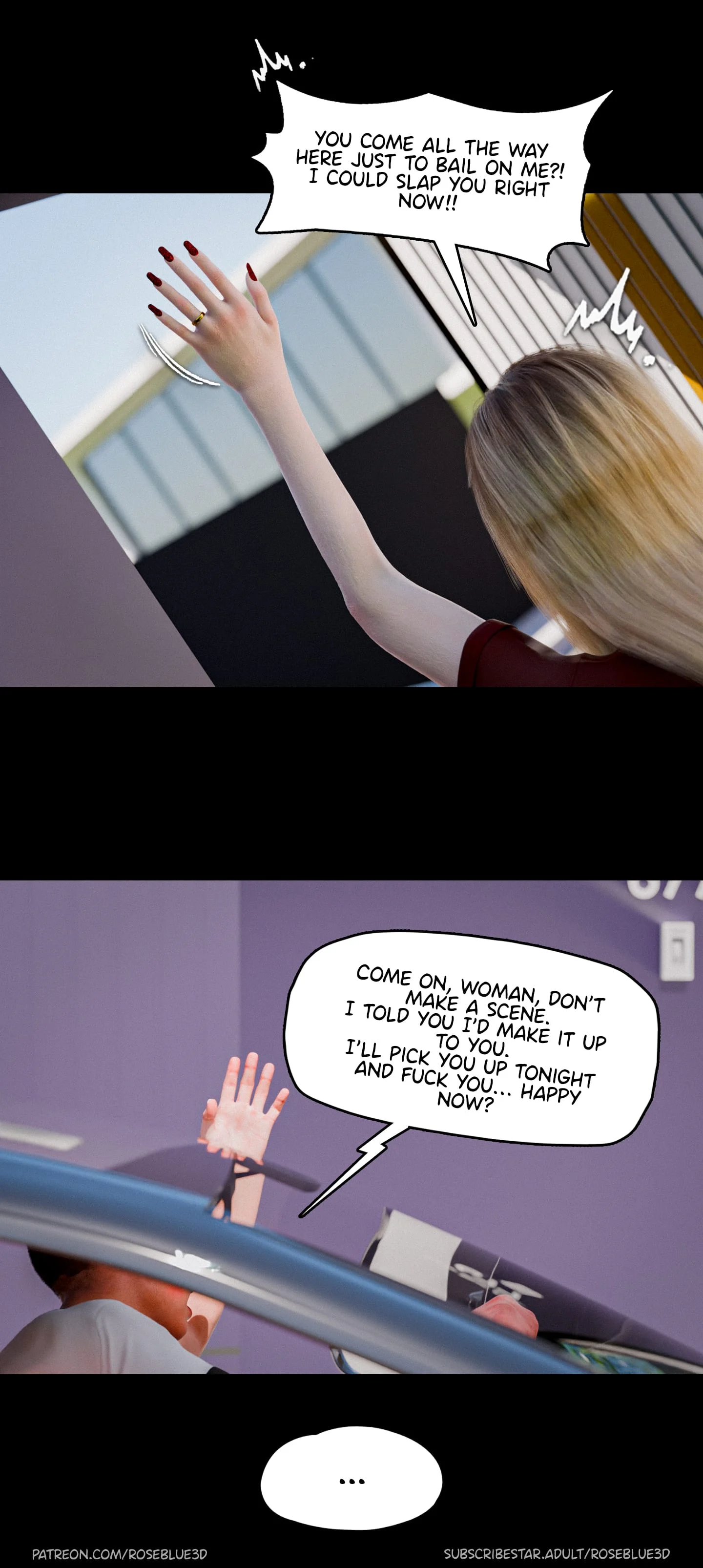 My Neighbor’s Widow [Rose Blue 3D] - Chapter 40 — Page 90