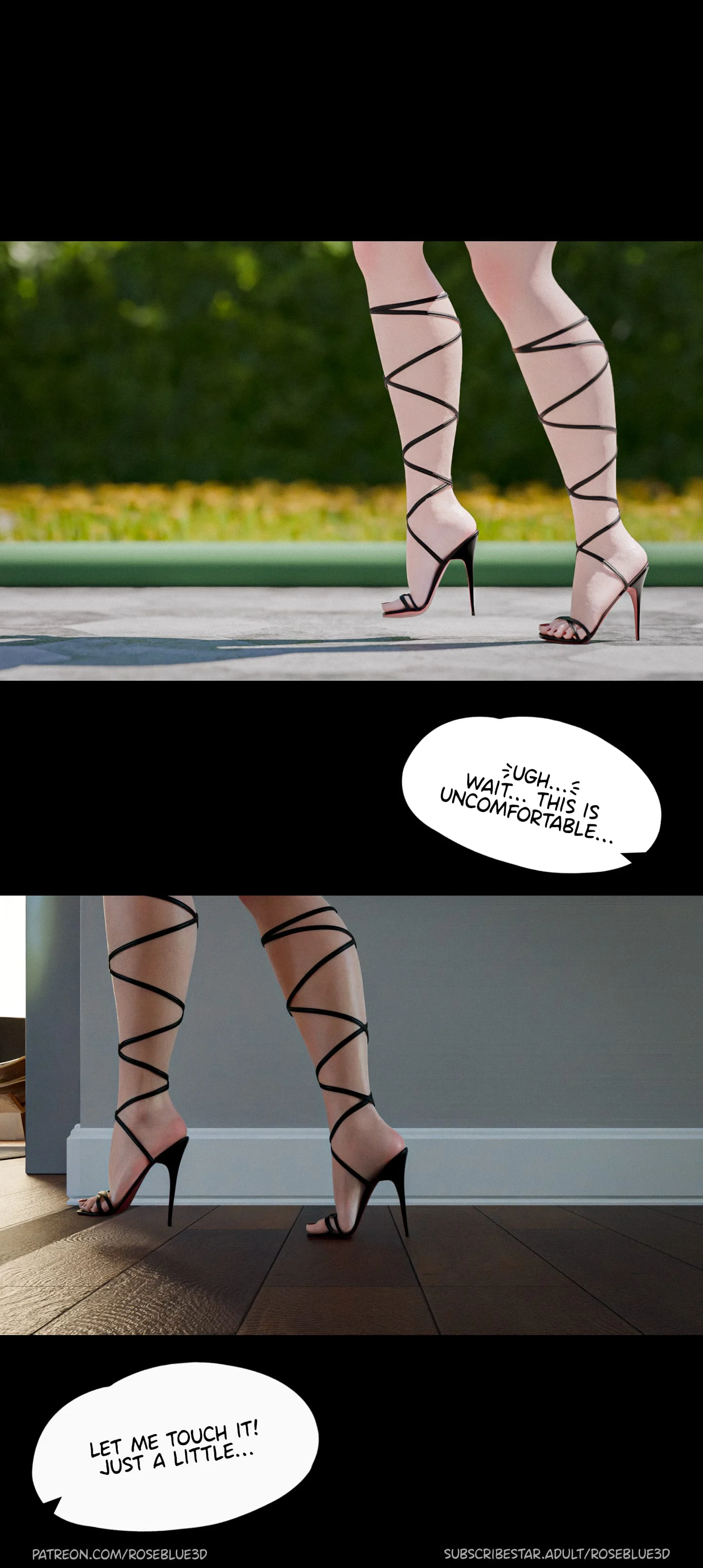 My Neighbor’s Widow [Rose Blue 3D] - Chapter 40 — Page 95