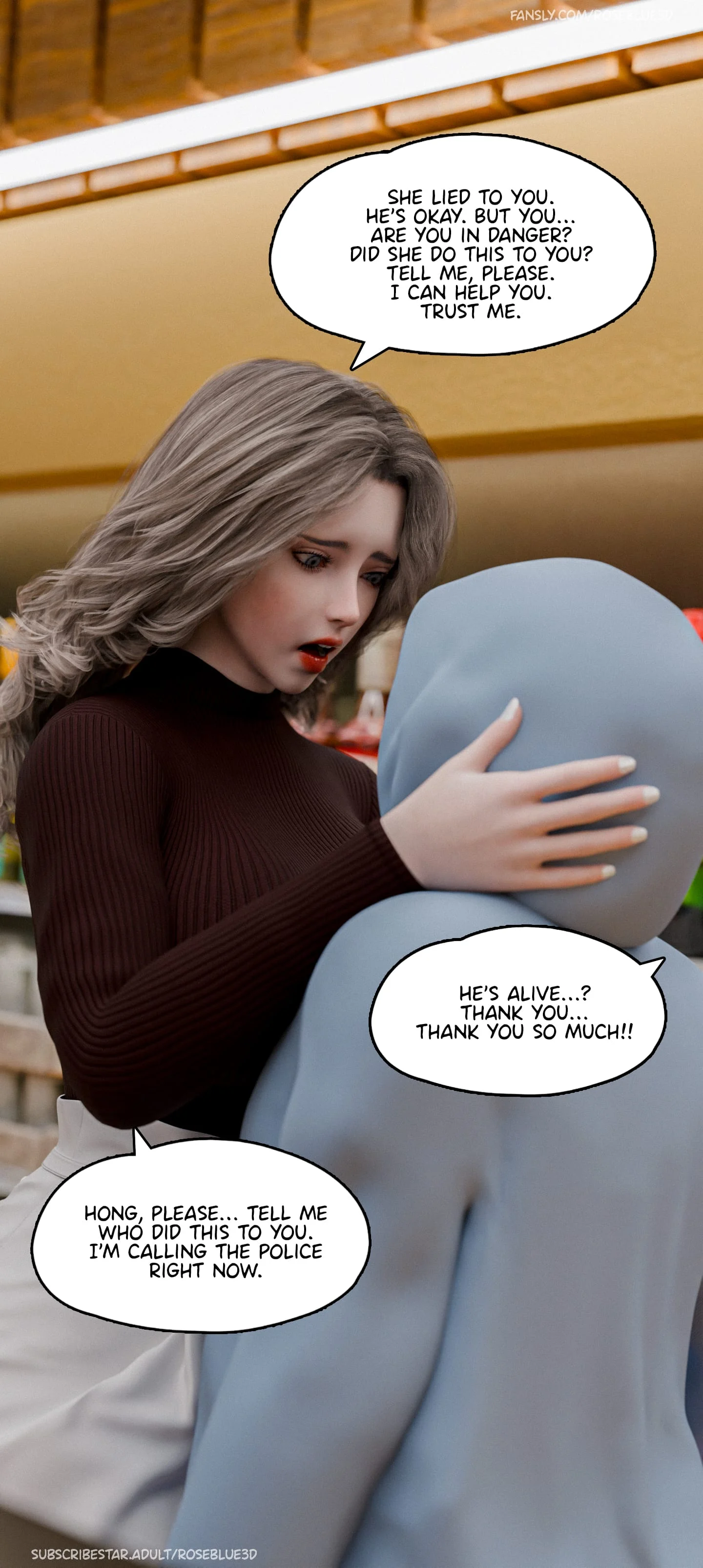 My Neighbor’s Widow [Rose Blue 3D] - Chapter 44 — Page 13