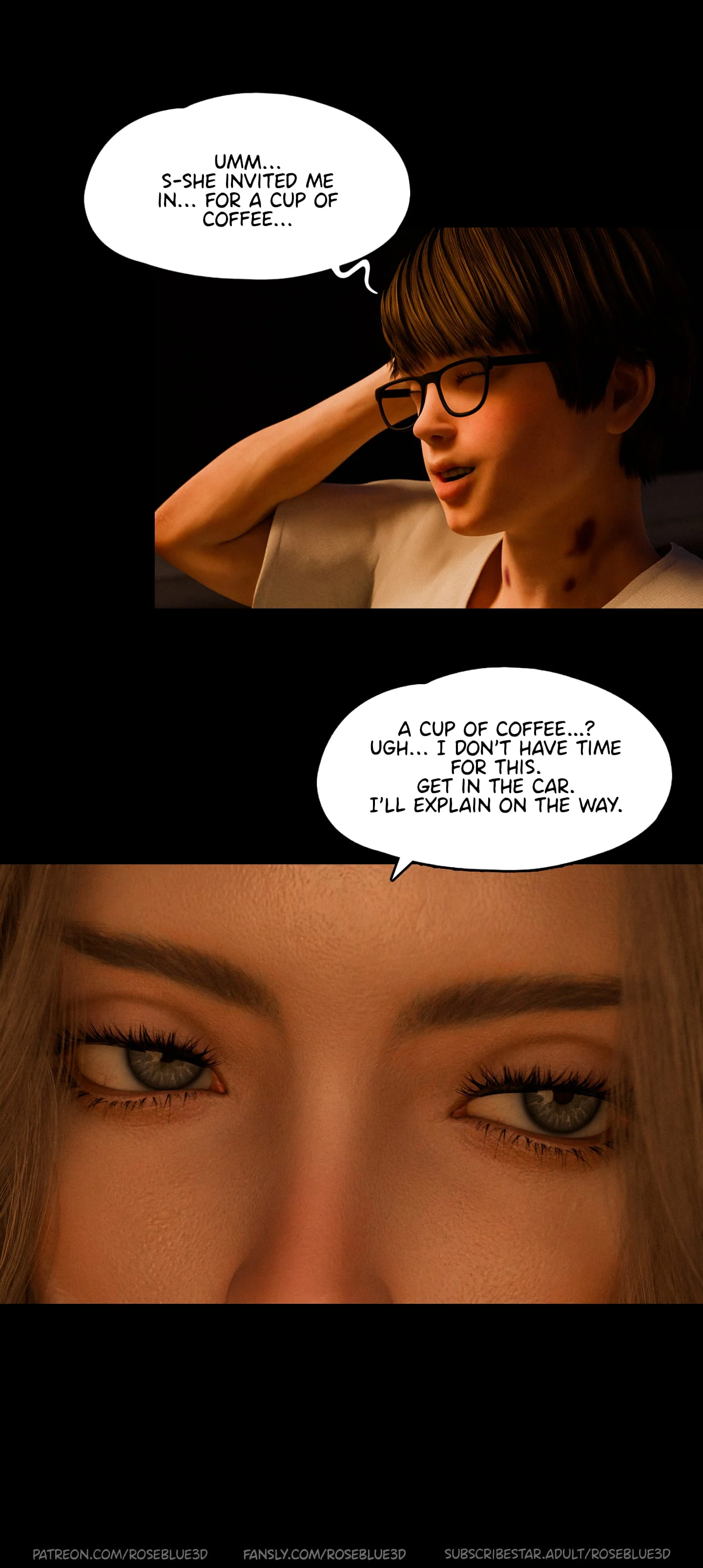 My Neighbor’s Widow [Rose Blue 3D] - Chapter 44 — Page 27