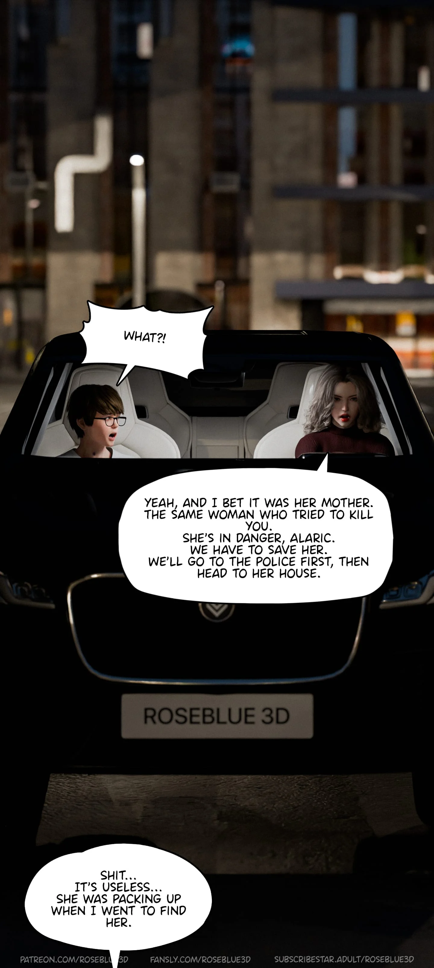 My Neighbor’s Widow [Rose Blue 3D] - Chapter 44 — Page 29