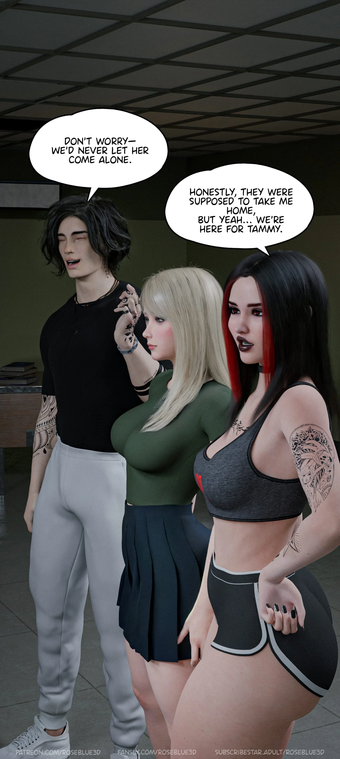 My Neighbor’s Widow [Rose Blue 3D] - Chapter 44 — Page 41