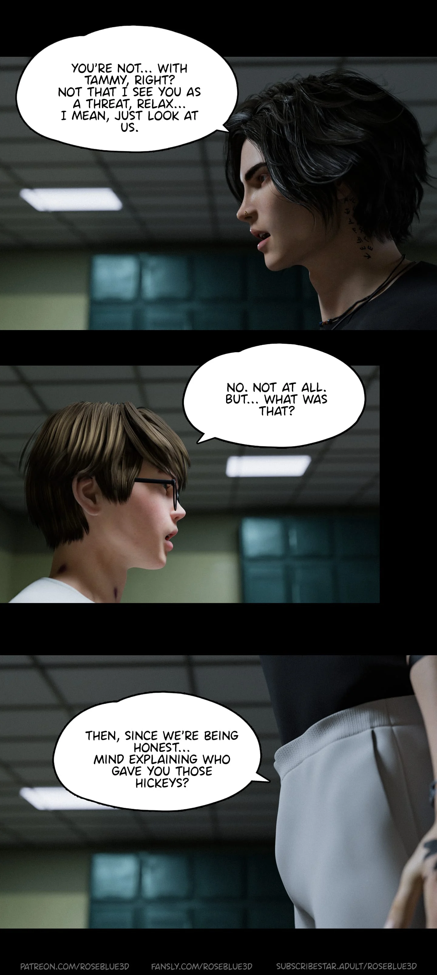 My Neighbor’s Widow [Rose Blue 3D] - Chapter 44 — Page 57