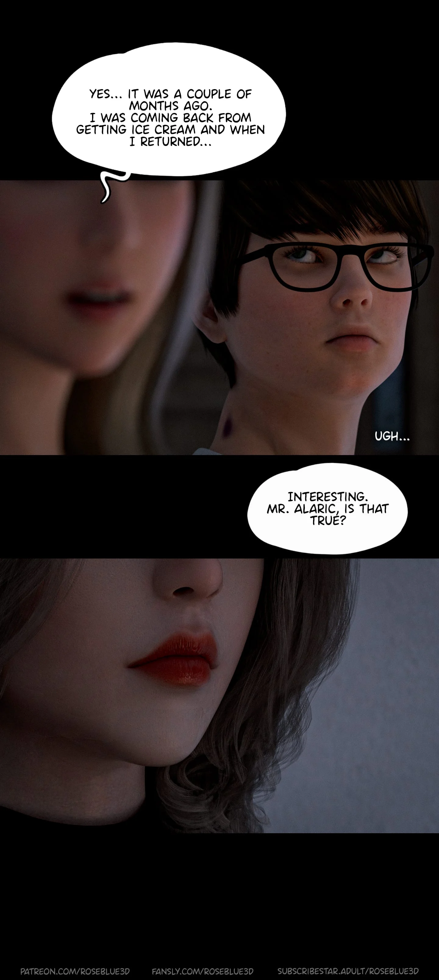 My Neighbor’s Widow [Rose Blue 3D] - Chapter 44 — Page 65