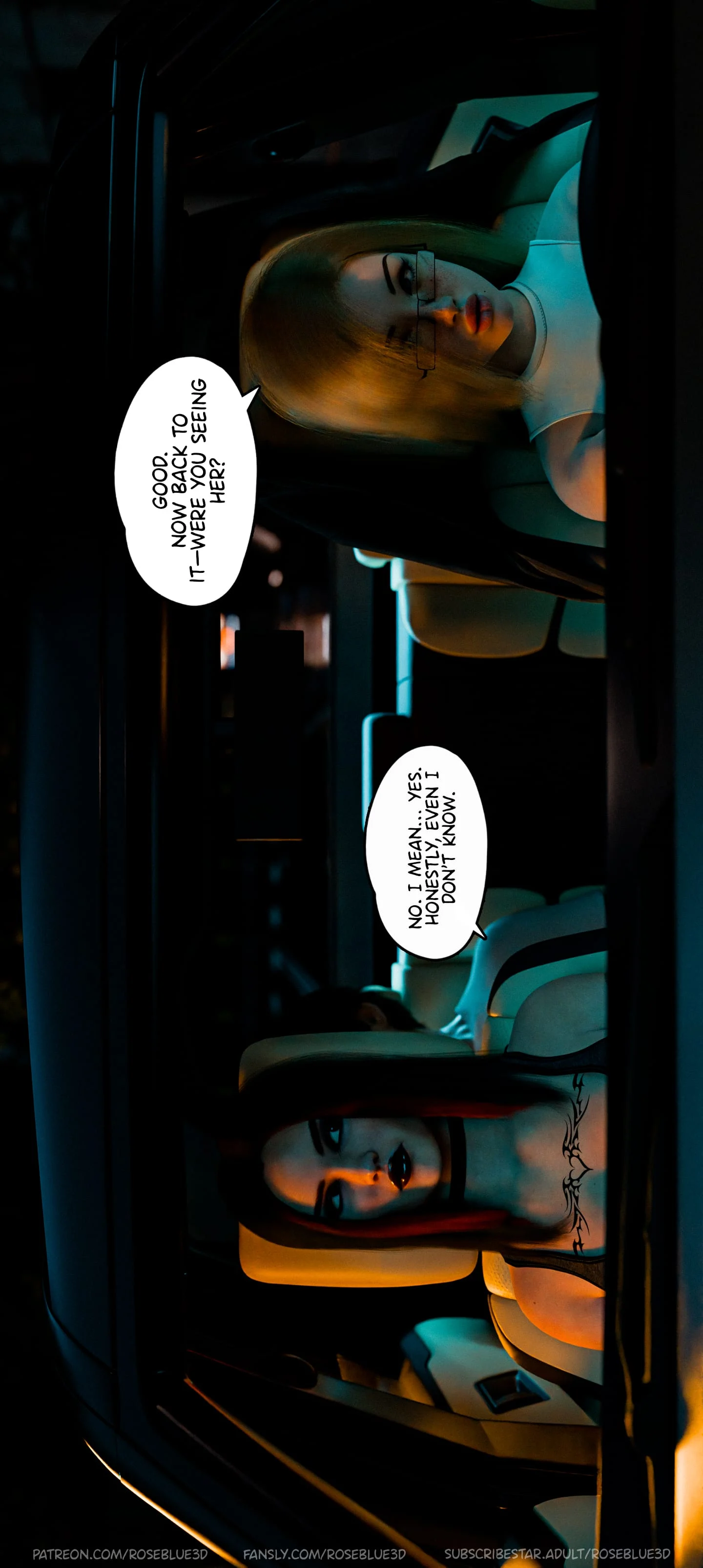 My Neighbor’s Widow [Rose Blue 3D] - Chapter 44 — Page 89