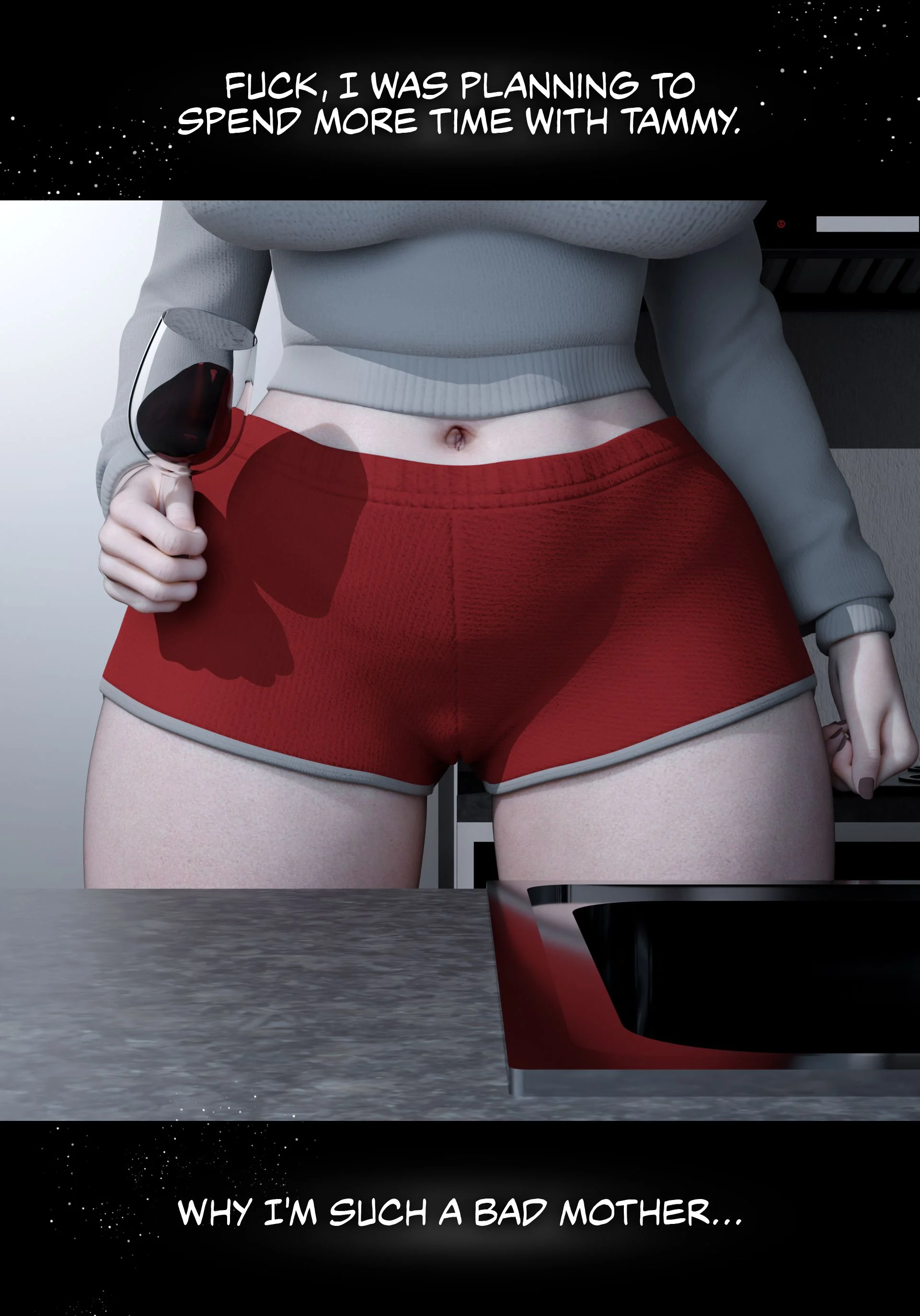 My Neighbor’s Widow [Rose Blue 3D] - Chapter 2 — Page 37