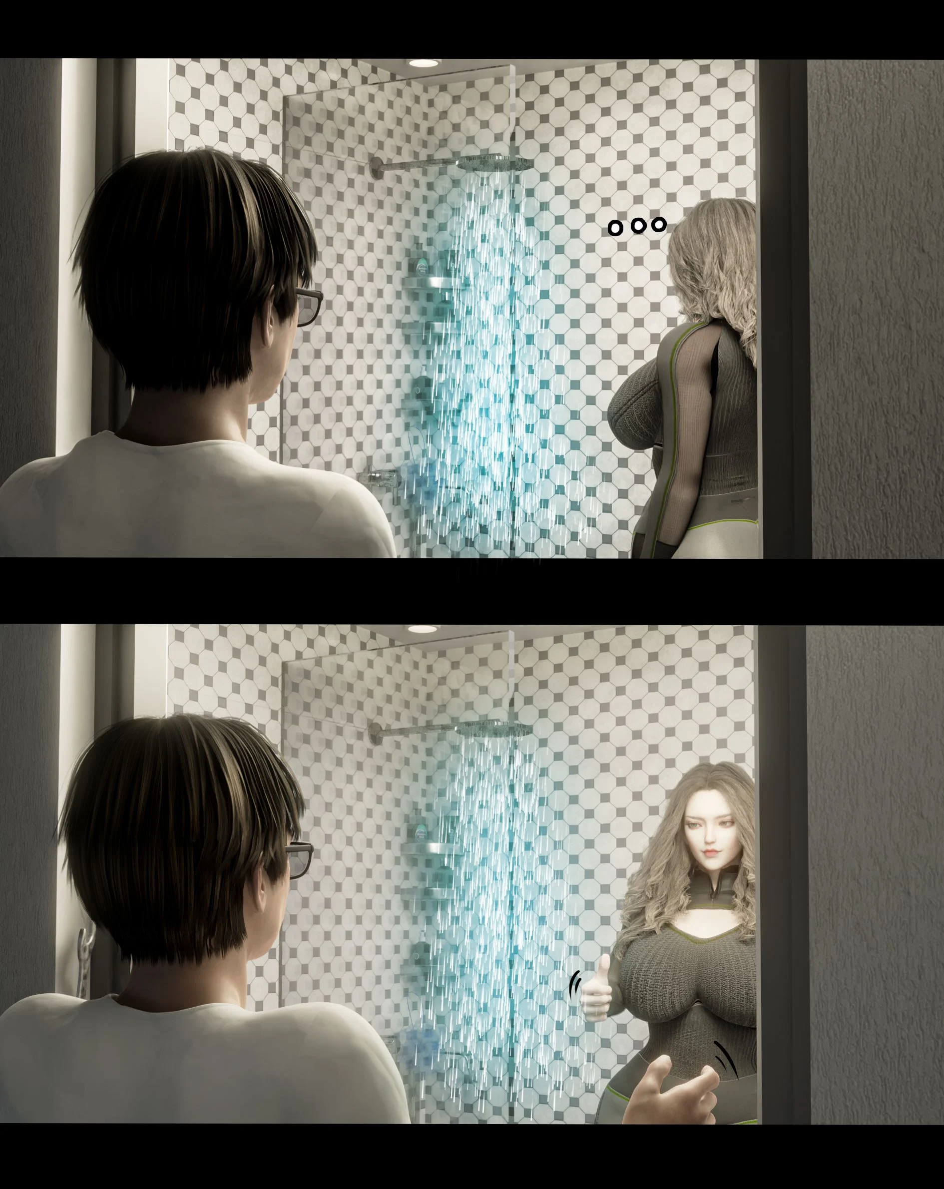 My Neighbor’s Widow [Rose Blue 3D] - Chapter 2 — Page 53
