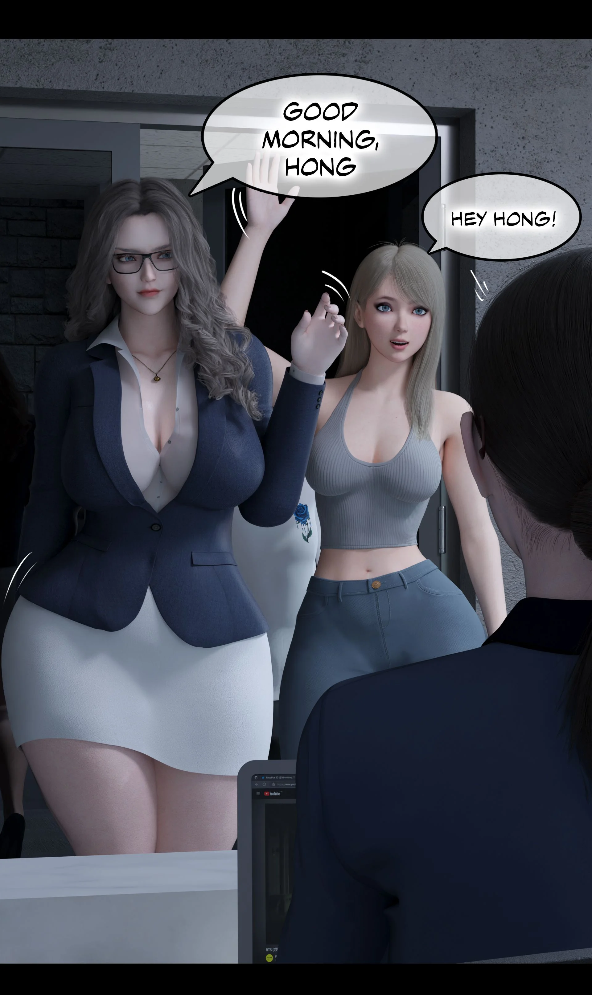 My Neighbor’s Widow [Rose Blue 3D] - Chapter 2 — Page 70